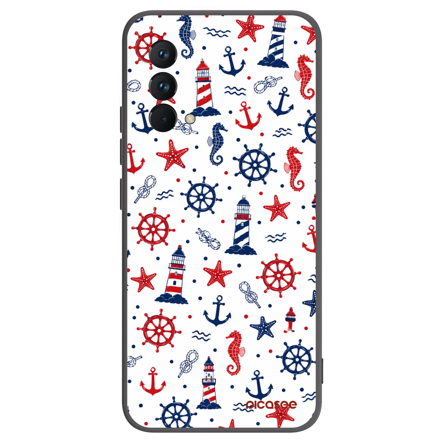 Picasee silikonový černý obal pro Realme GT Master Edition 5G - Sailor Vibes