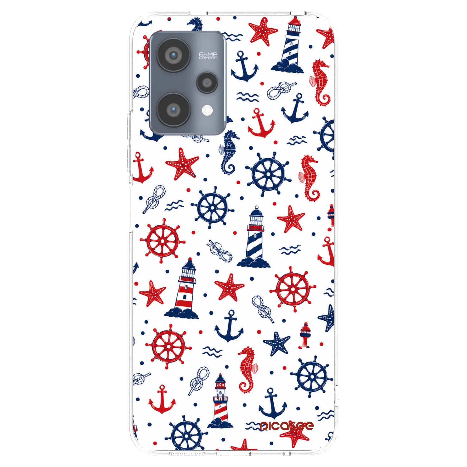 Picasee silikonový průhledný obal pro Realme 9 Pro 5G - Sailor Vibes