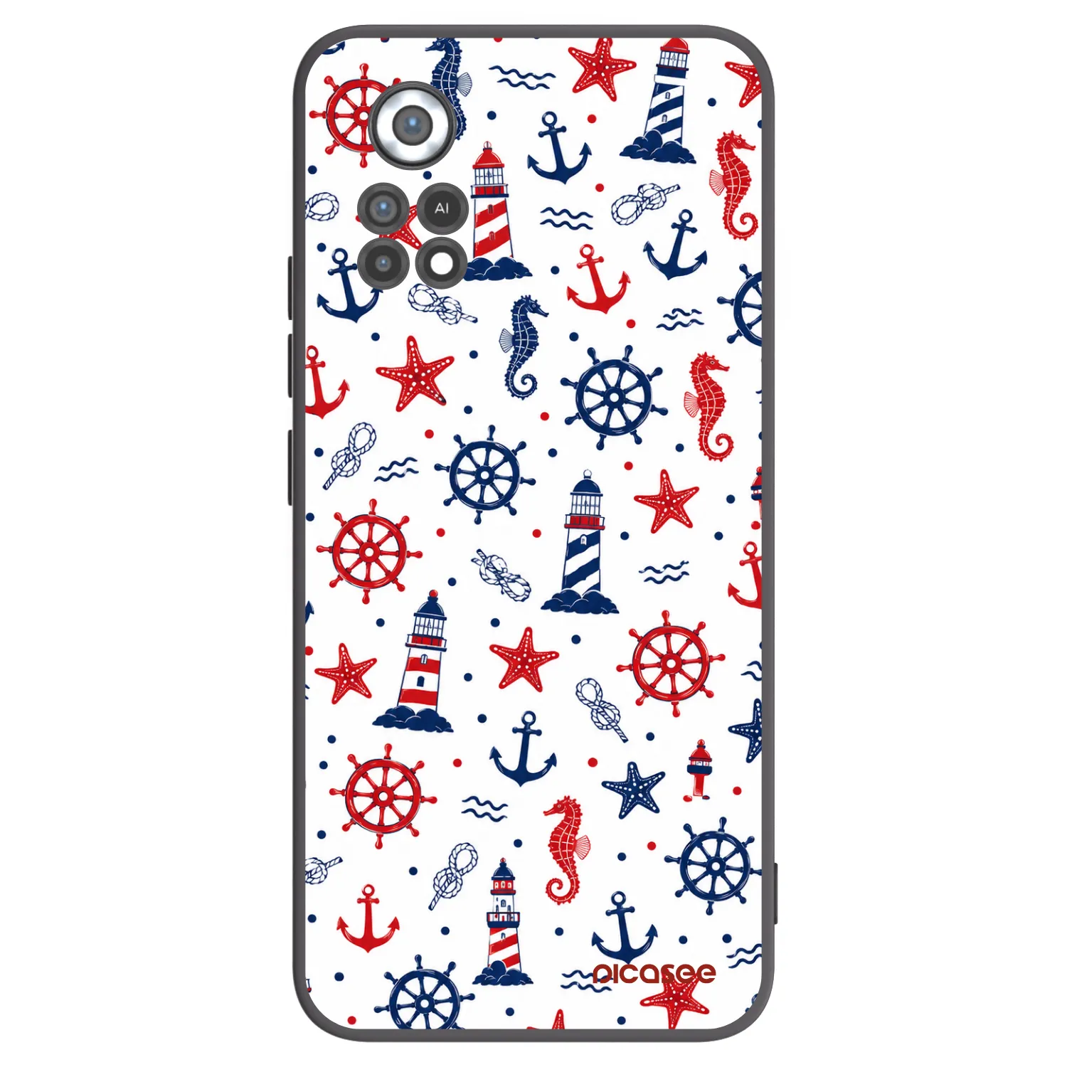 Picasee silikonový černý obal pro Xiaomi Poco X4 Pro 5G - Sailor Vibes