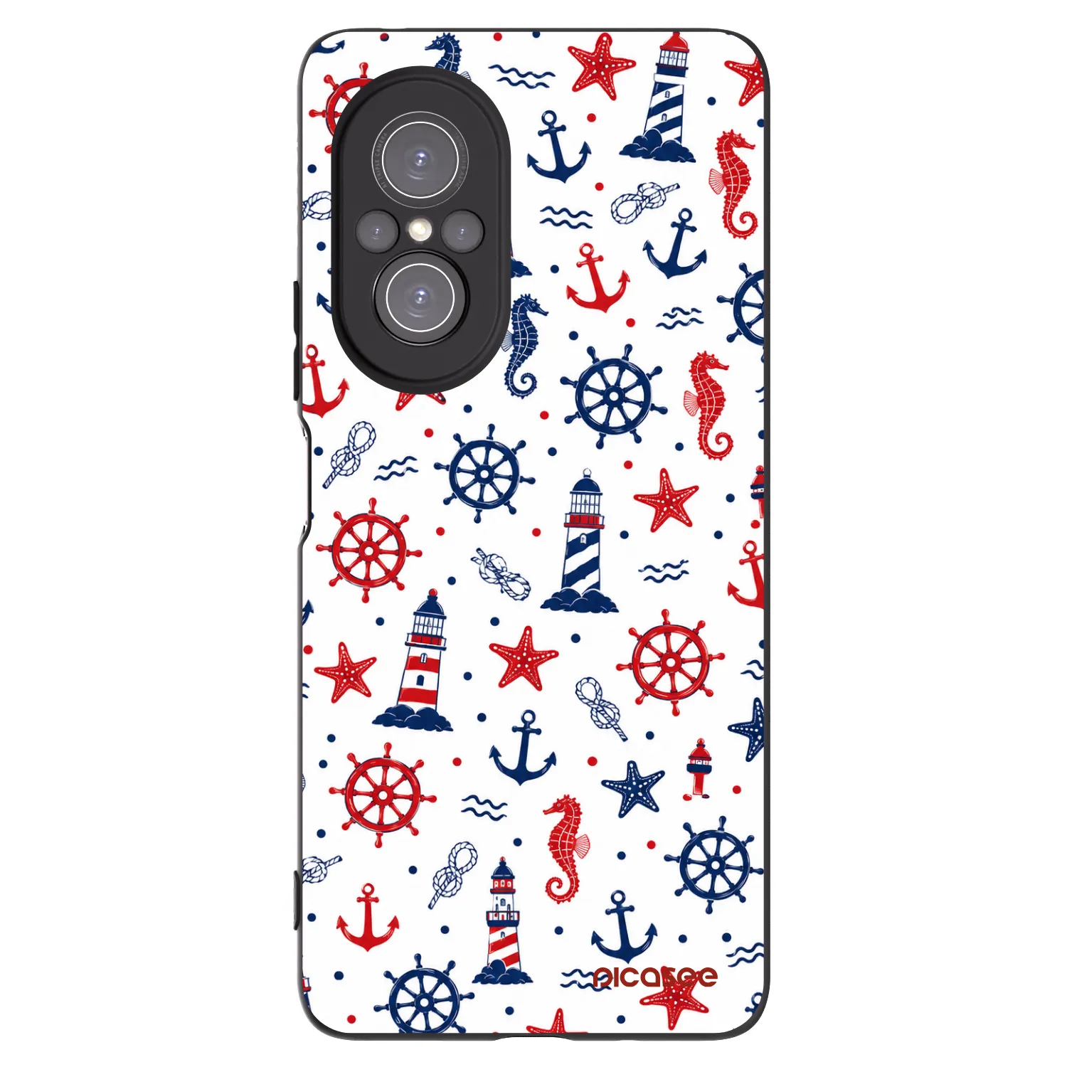 Picasee silikonový černý obal pro Huawei Nova 9 SE - Sailor Vibes