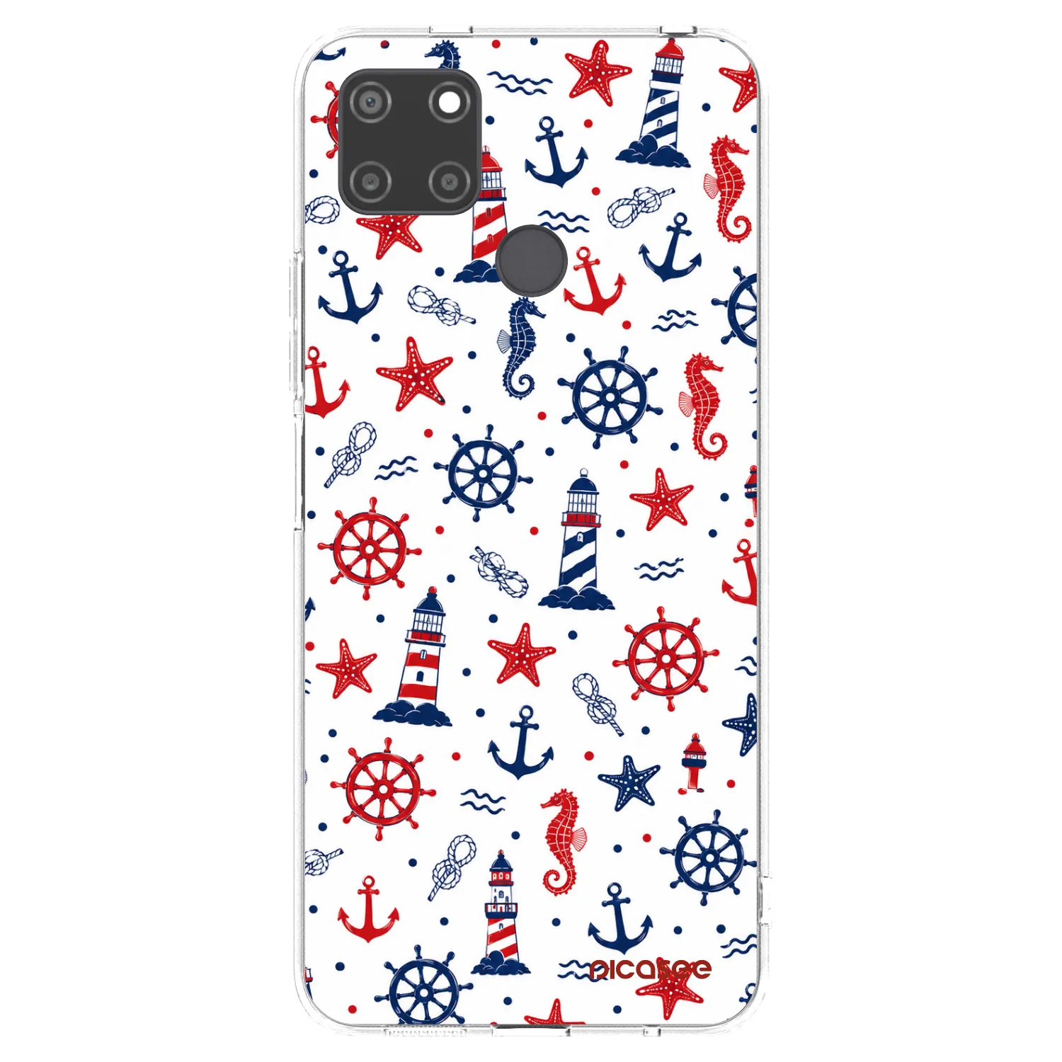 Picasee silikonový průhledný obal pro Realme C21Y - Sailor Vibes