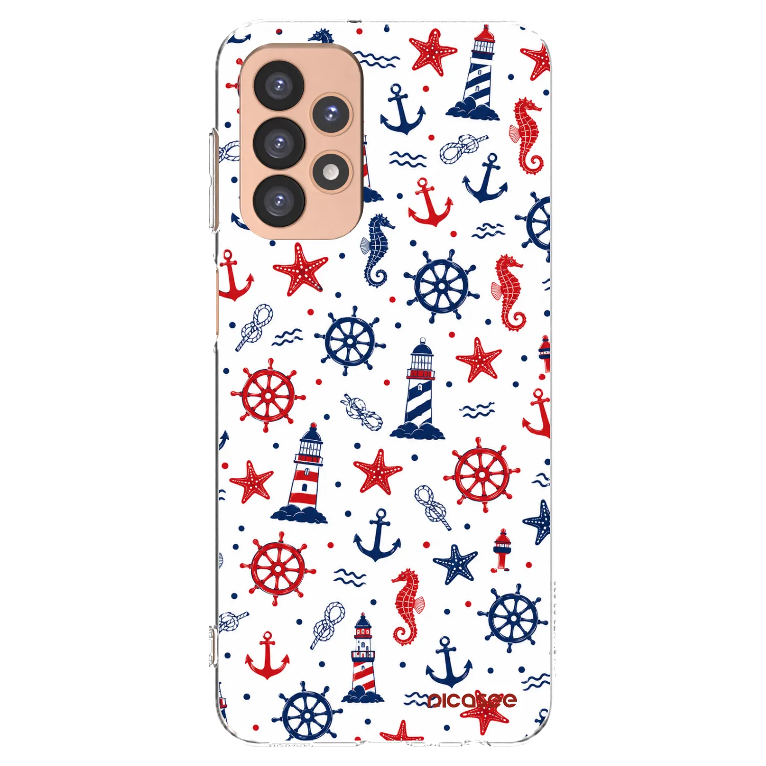 Picasee silikonový průhledný obal pro Samsung Galaxy A23 A236B 5G - Sailor Vibes