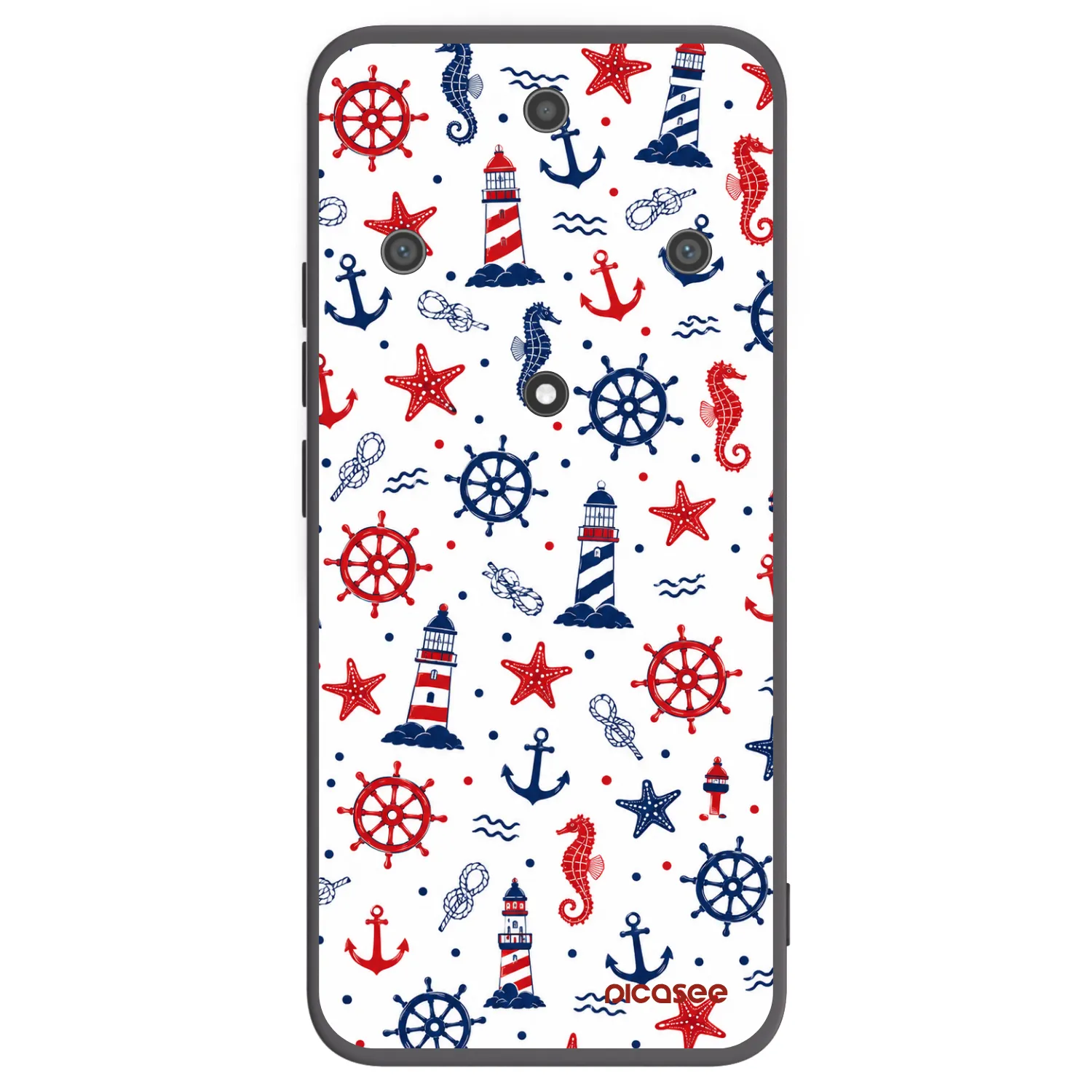 Picasee silikonový černý obal pro Honor Magic5 Lite 5G - Sailor Vibes