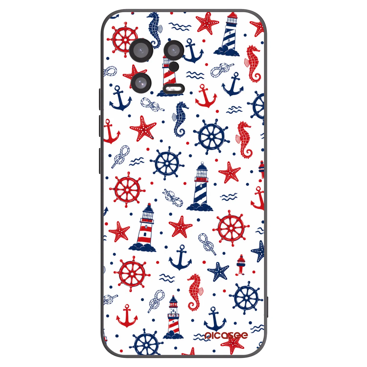 Picasee silikonový černý obal pro Xiaomi 13 - Sailor Vibes