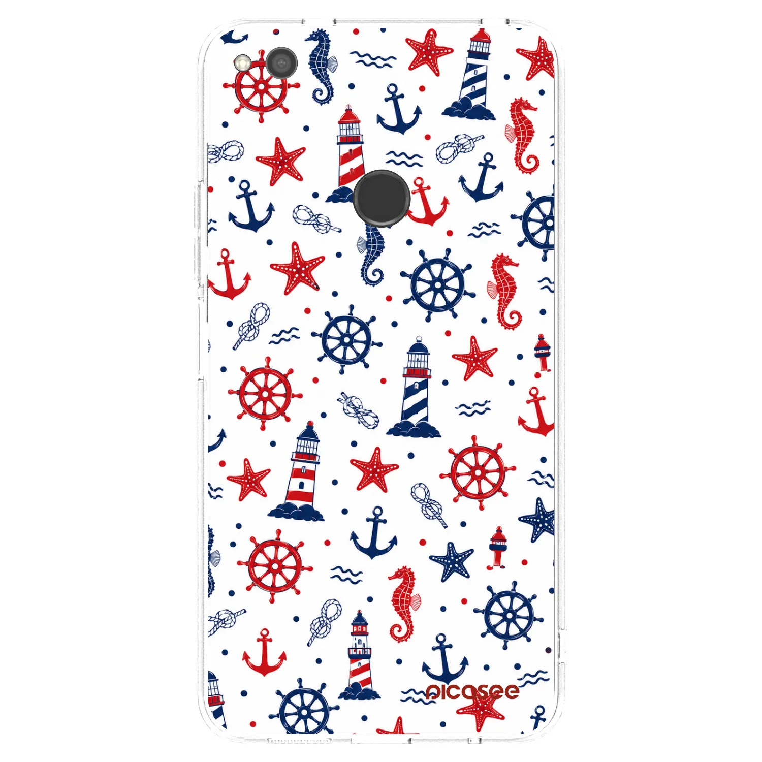 Picasee silikonový průhledný obal pro Huawei Mate 40 Pro - Sailor Vibes