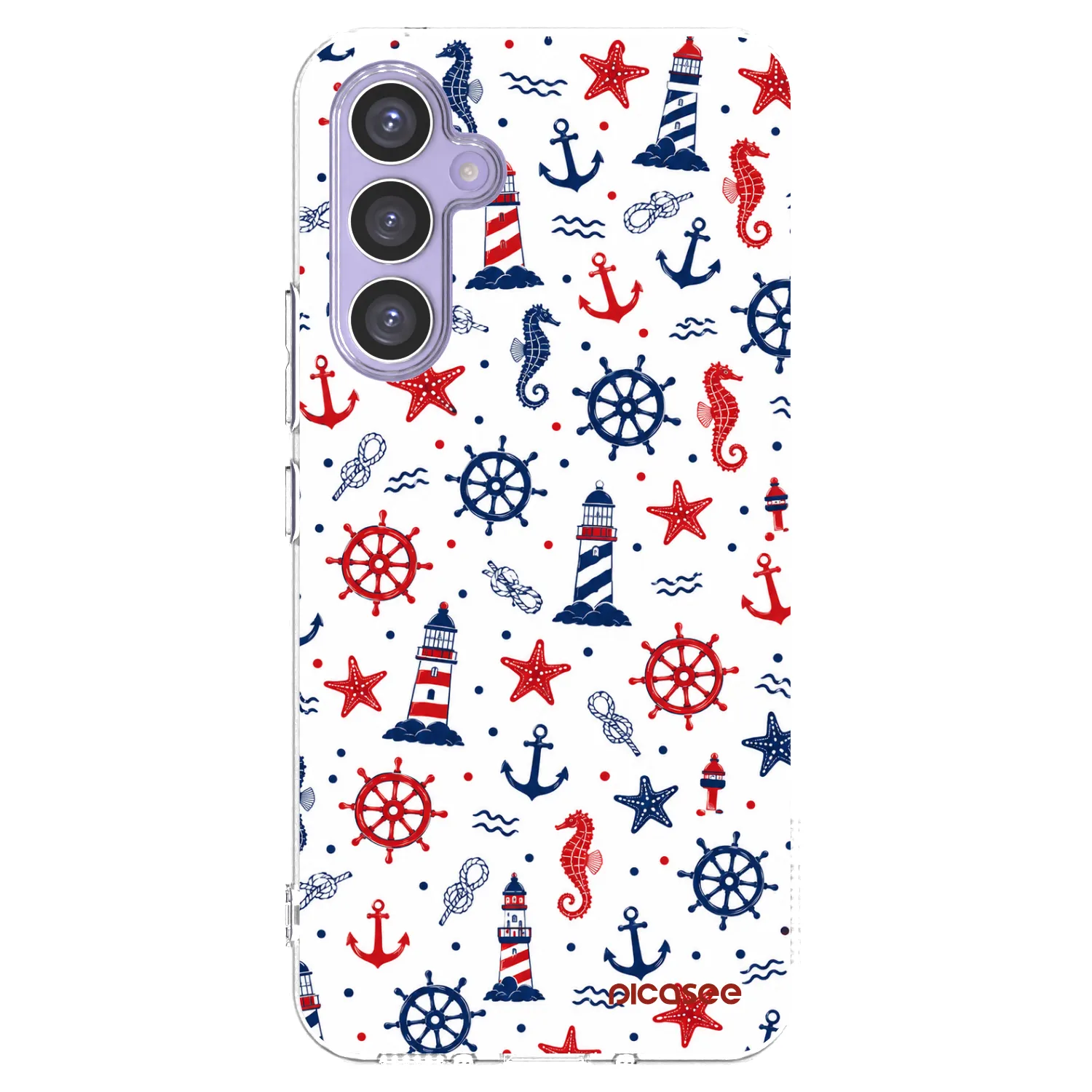 Picasee silikonový průhledný obal pro Samsung Galaxy A54 5G A546B - Sailor Vibes