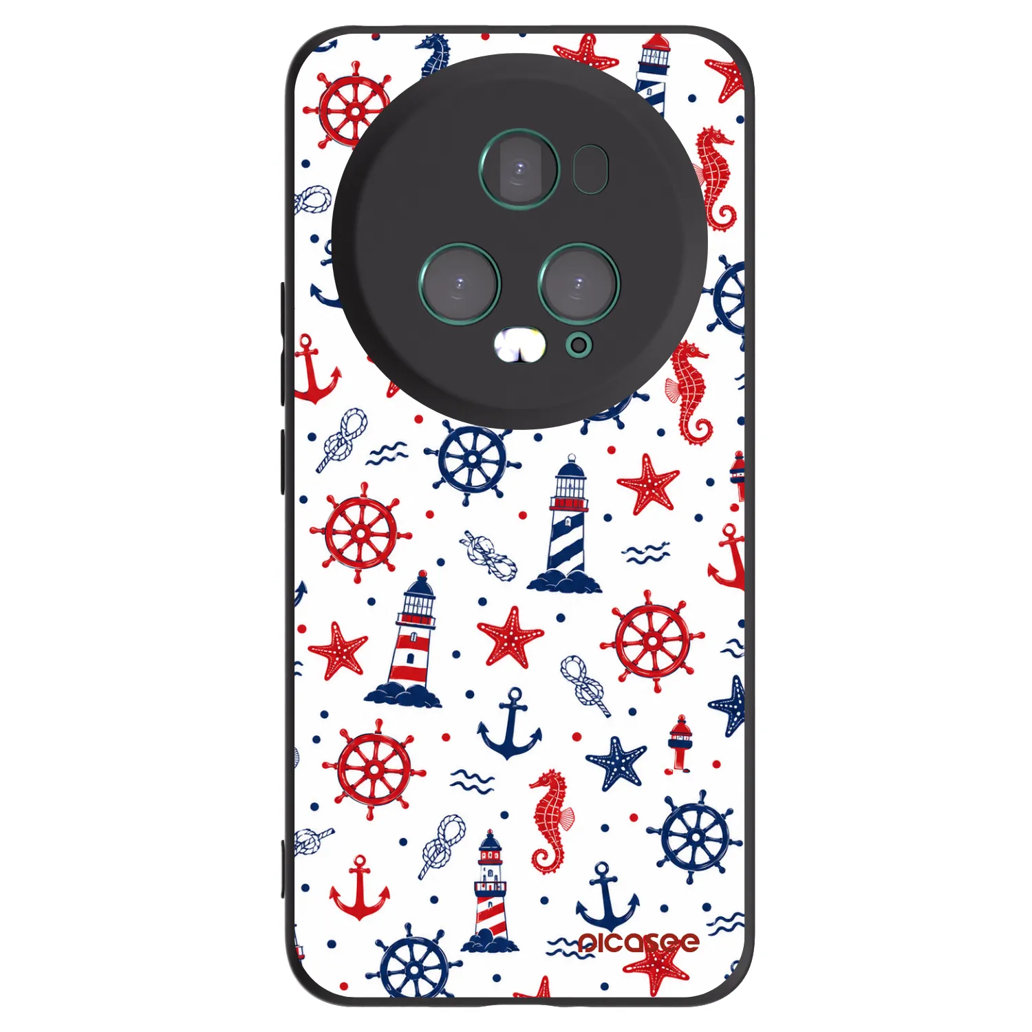 Picasee silikonový černý obal pro Honor Magic5 Pro - Sailor Vibes