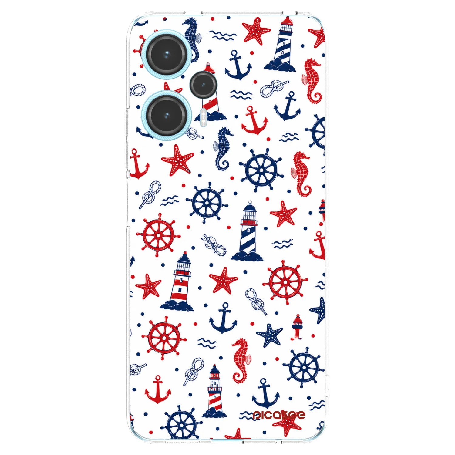 Picasee silikonový průhledný obal pro Xiaomi Poco F5 - Sailor Vibes