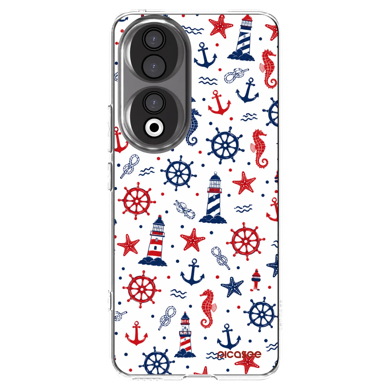 Picasee silikonový průhledný obal pro Honor 90 5G - Sailor Vibes