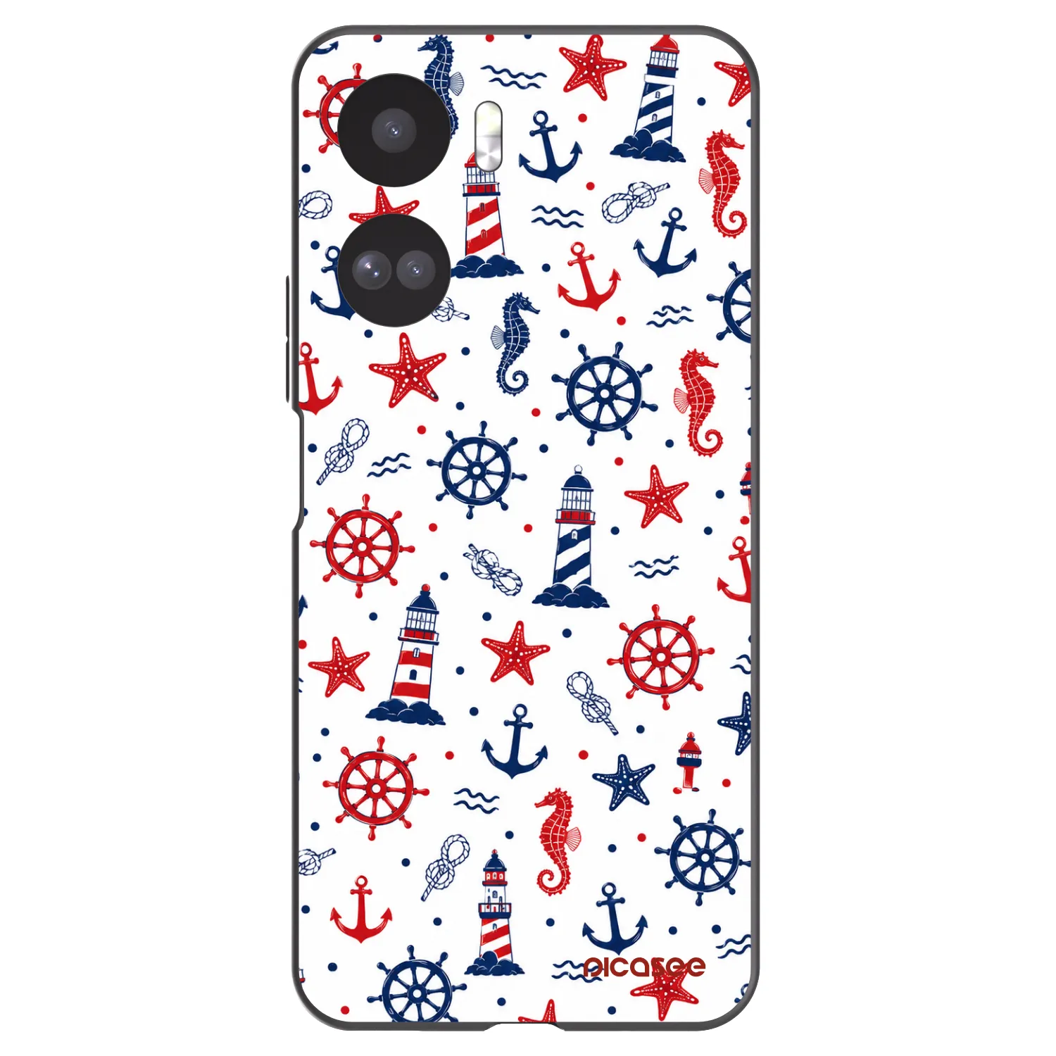 Picasee silikonový černý obal pro Honor 90 Lite 5G - Sailor Vibes