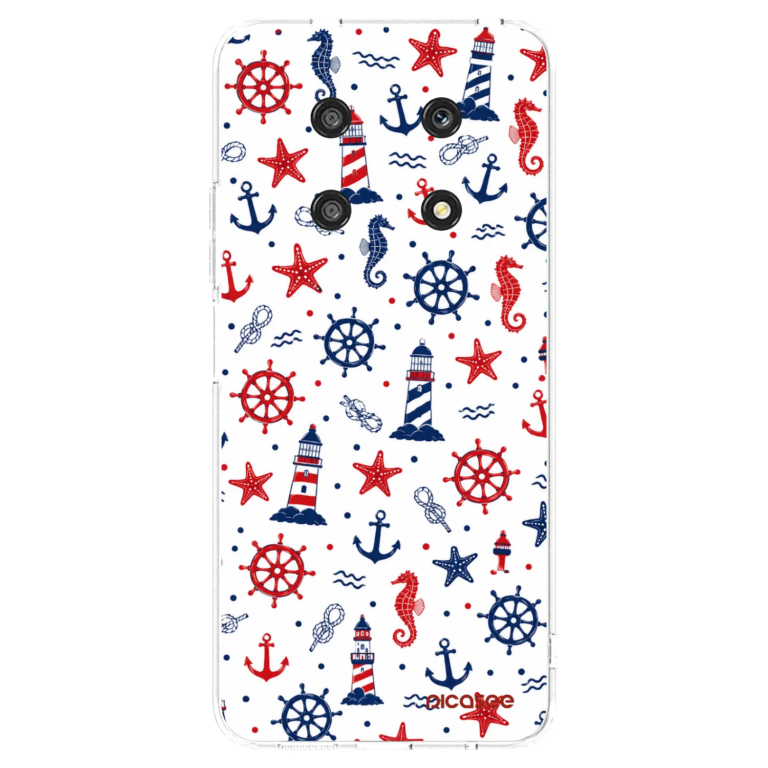 Picasee silikonový průhledný obal pro Honor Magic4 Lite 5G - Sailor Vibes