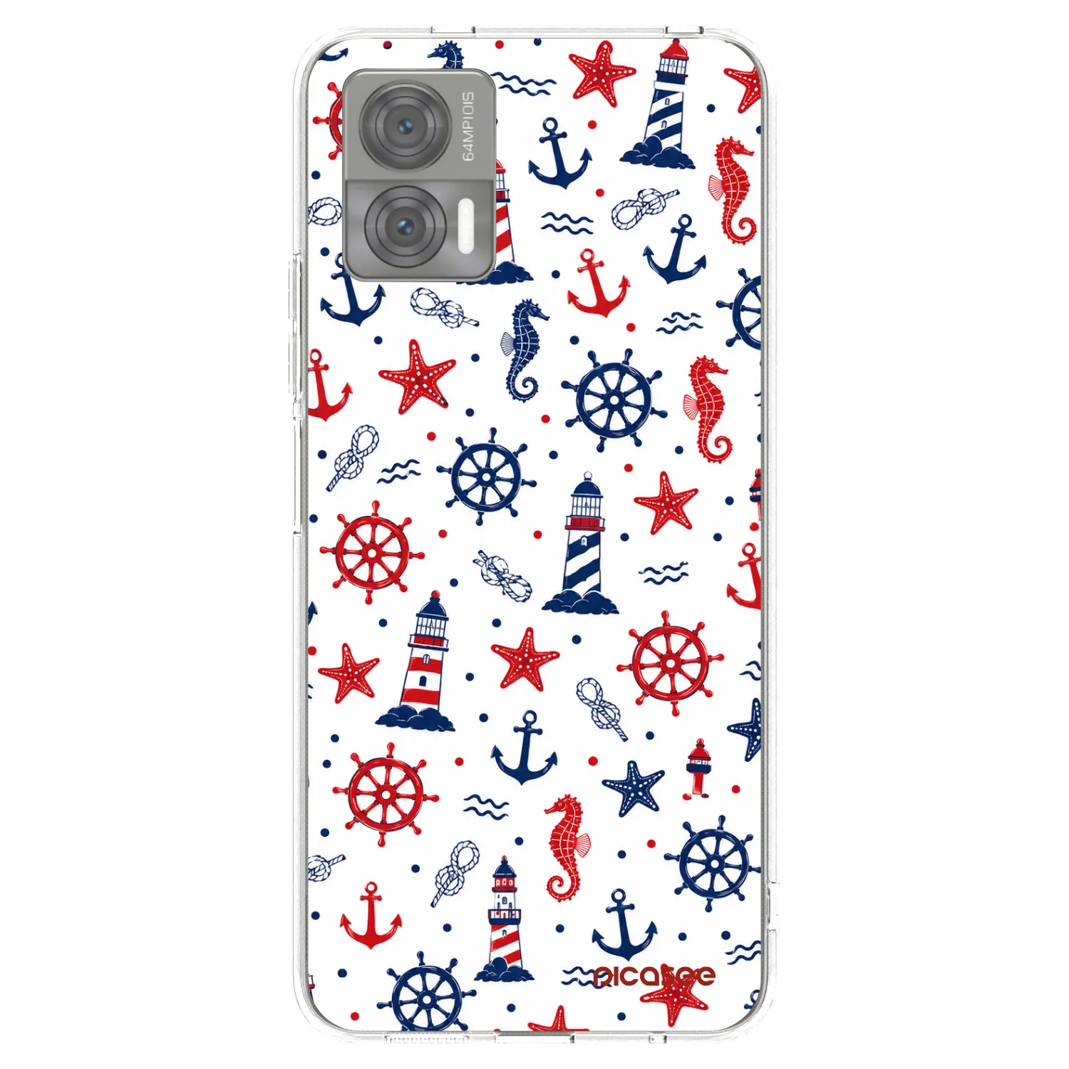 Picasee silikonový průhledný obal pro Motorola Edge 30 Neo - Sailor Vibes