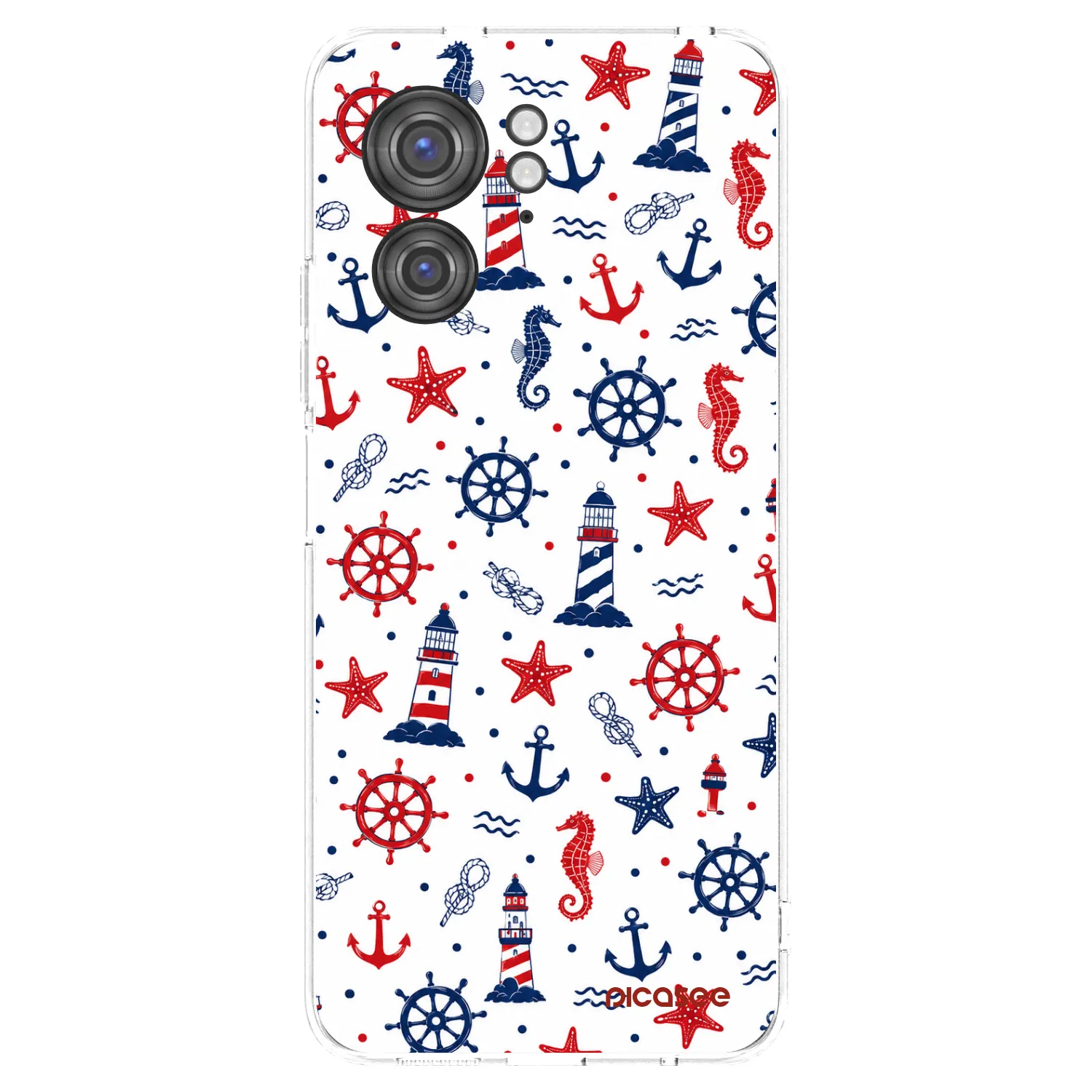 Picasee silikonový průhledný obal pro Motorola Edge 40 - Sailor Vibes