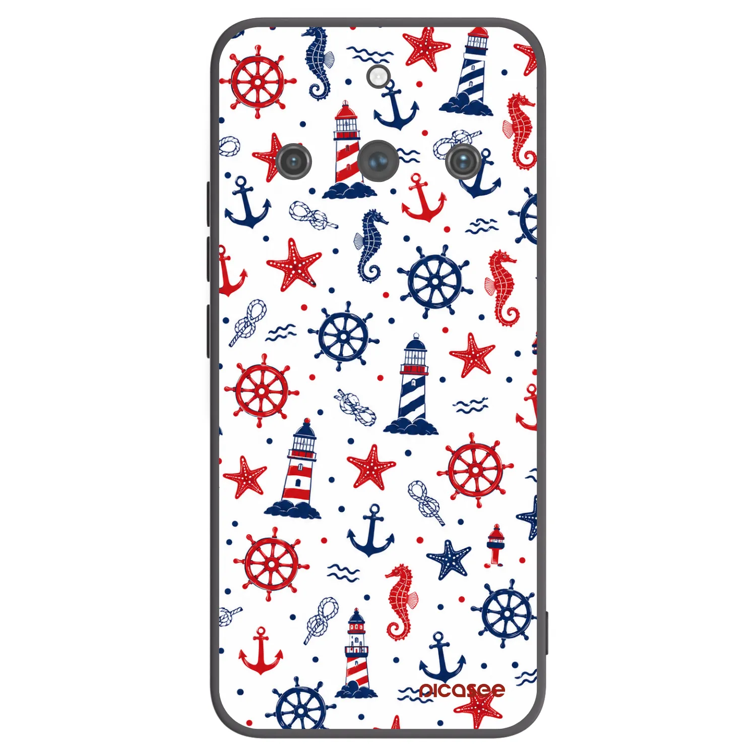 Picasee silikonový černý obal pro Realme 11 Pro+ - Sailor Vibes