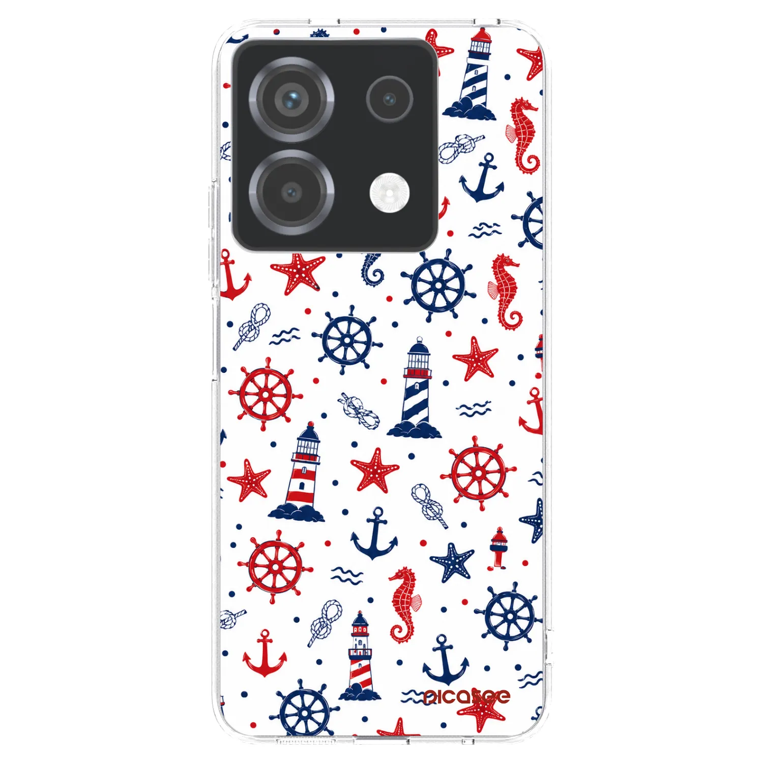Picasee silikonový průhledný obal pro Xiaomi Poco X6 - Sailor Vibes