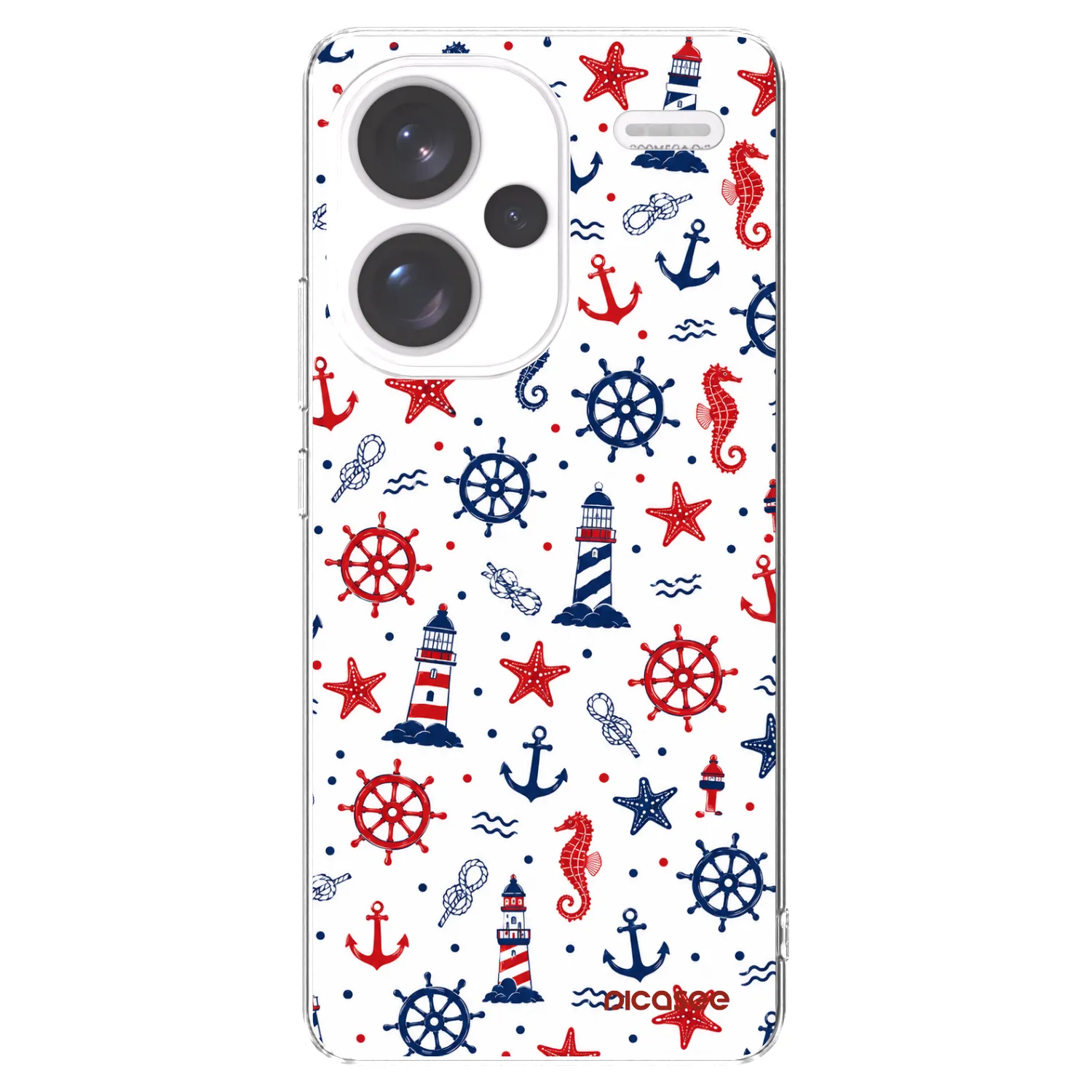 Picasee silikonový průhledný obal pro Xiaomi Redmi Note 13 Pro+ 5G - Sailor Vibes