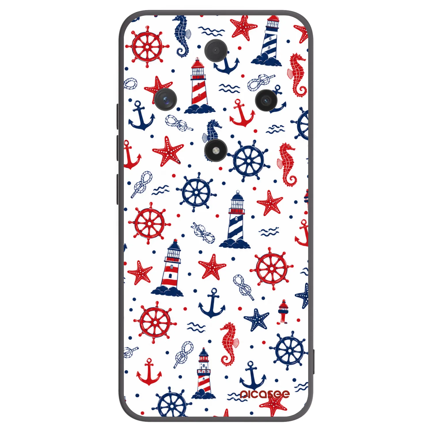 Picasee silikonový černý obal pro Honor Magic6 Lite 5G - Sailor Vibes