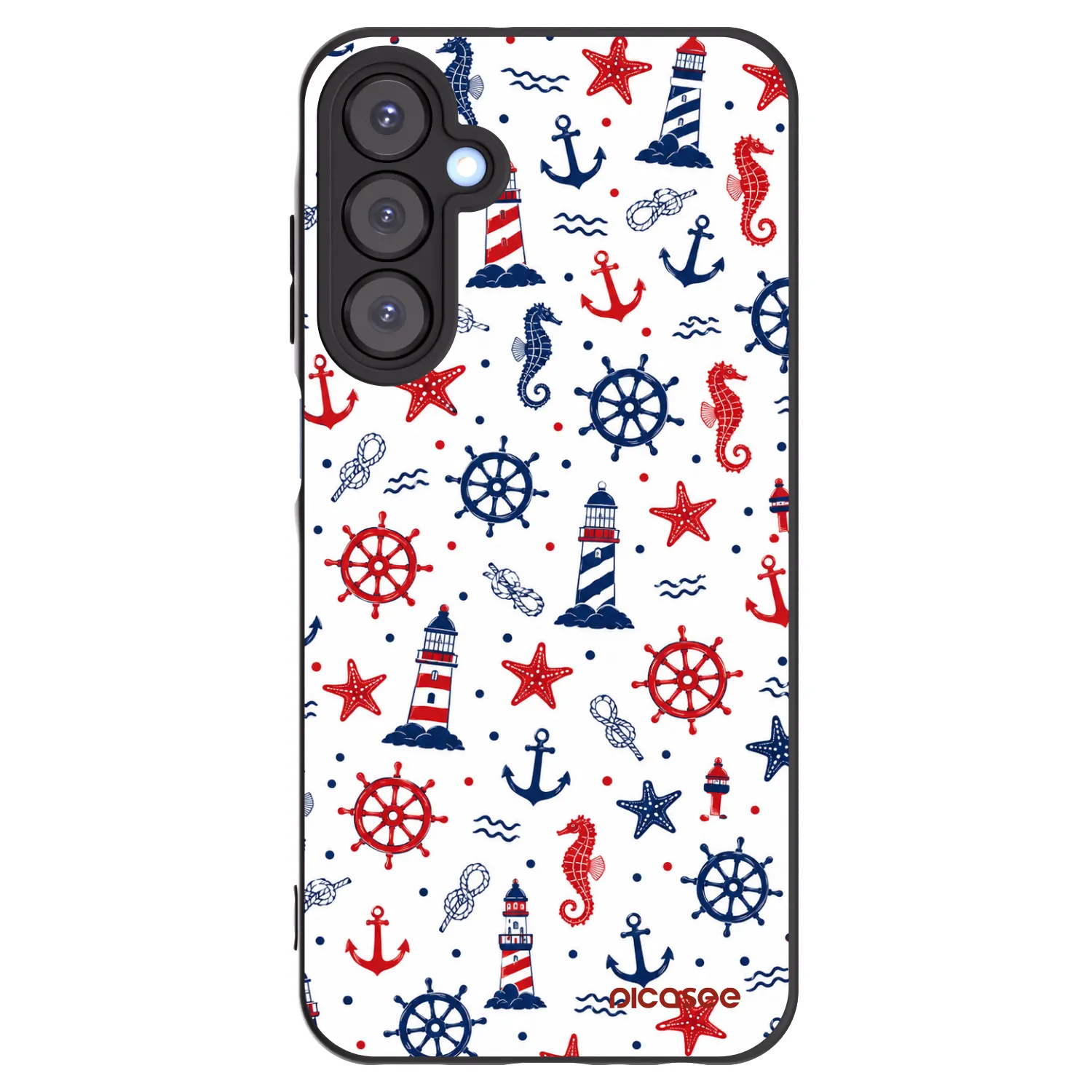 Picasee silikonový černý obal pro Samsung Galaxy A25 A256B 5G - Sailor Vibes