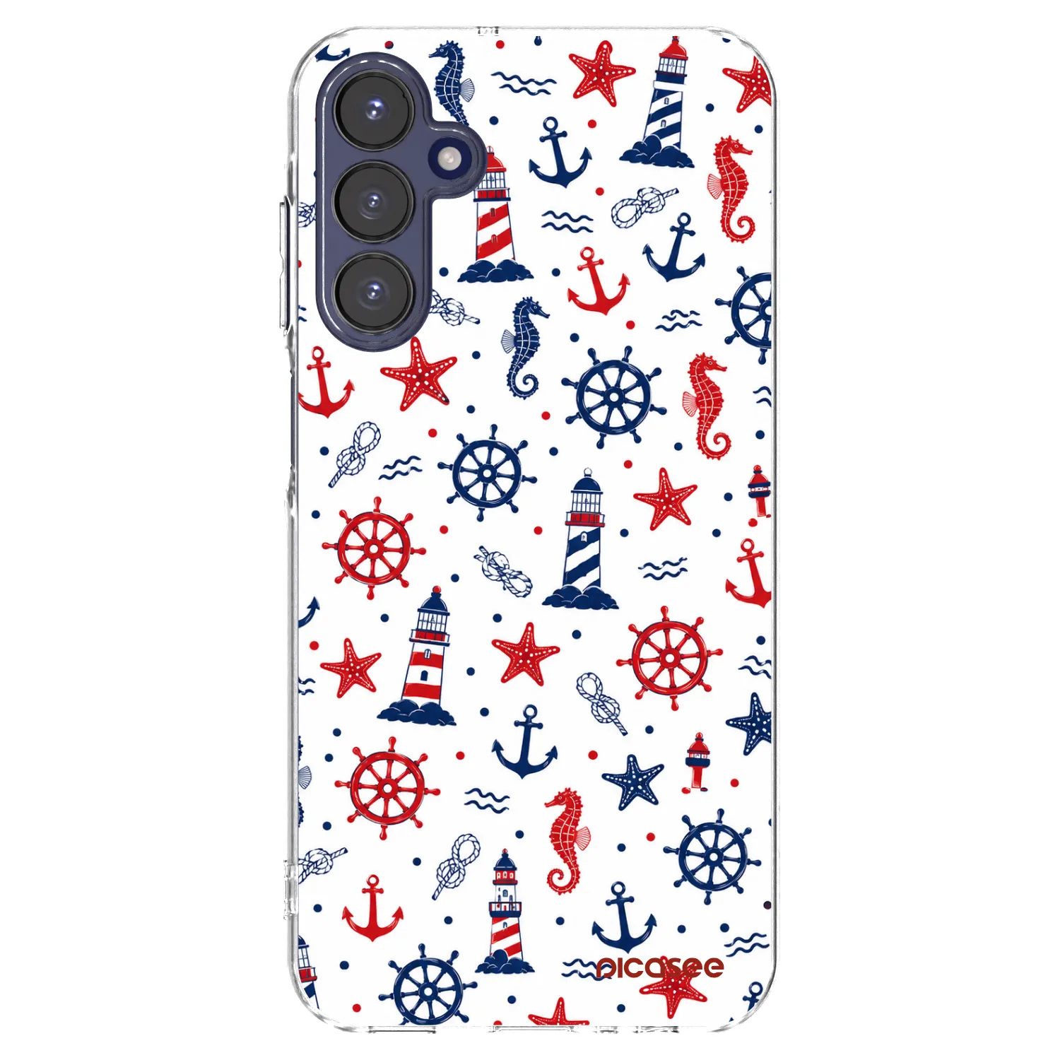 Picasee silikonový průhledný obal pro Samsung Galaxy A15 A155F 4G - Sailor Vibes