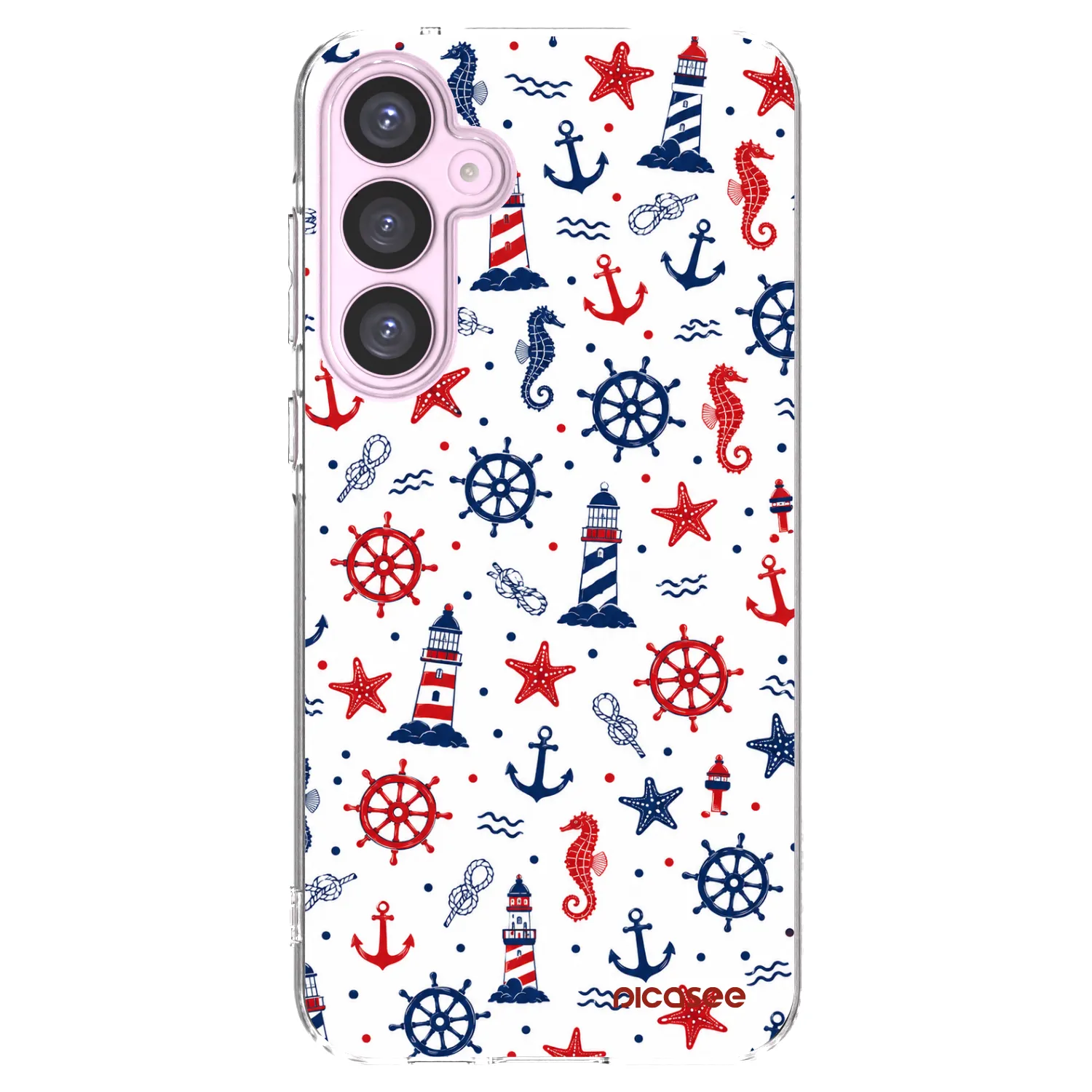 Picasee silikonový průhledný obal pro Samsung Galaxy A55 5G A556B - Sailor Vibes
