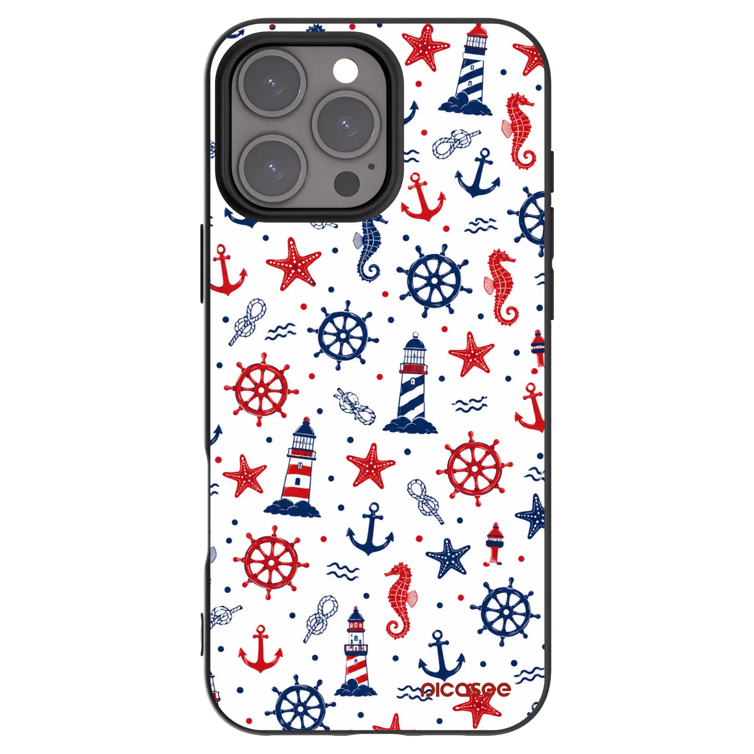 Picasee silikonový černý obal pro Apple iPhone 16 Pro Max - Sailor Vibes