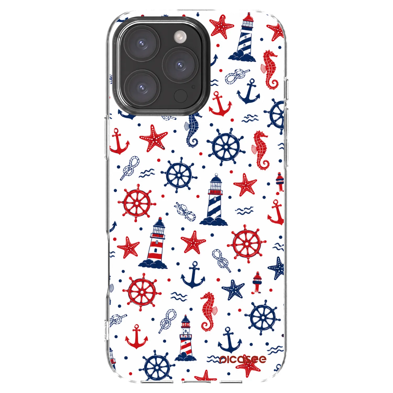 Picasee silikonový průhledný obal pro Apple iPhone 16 Pro Max - Sailor Vibes