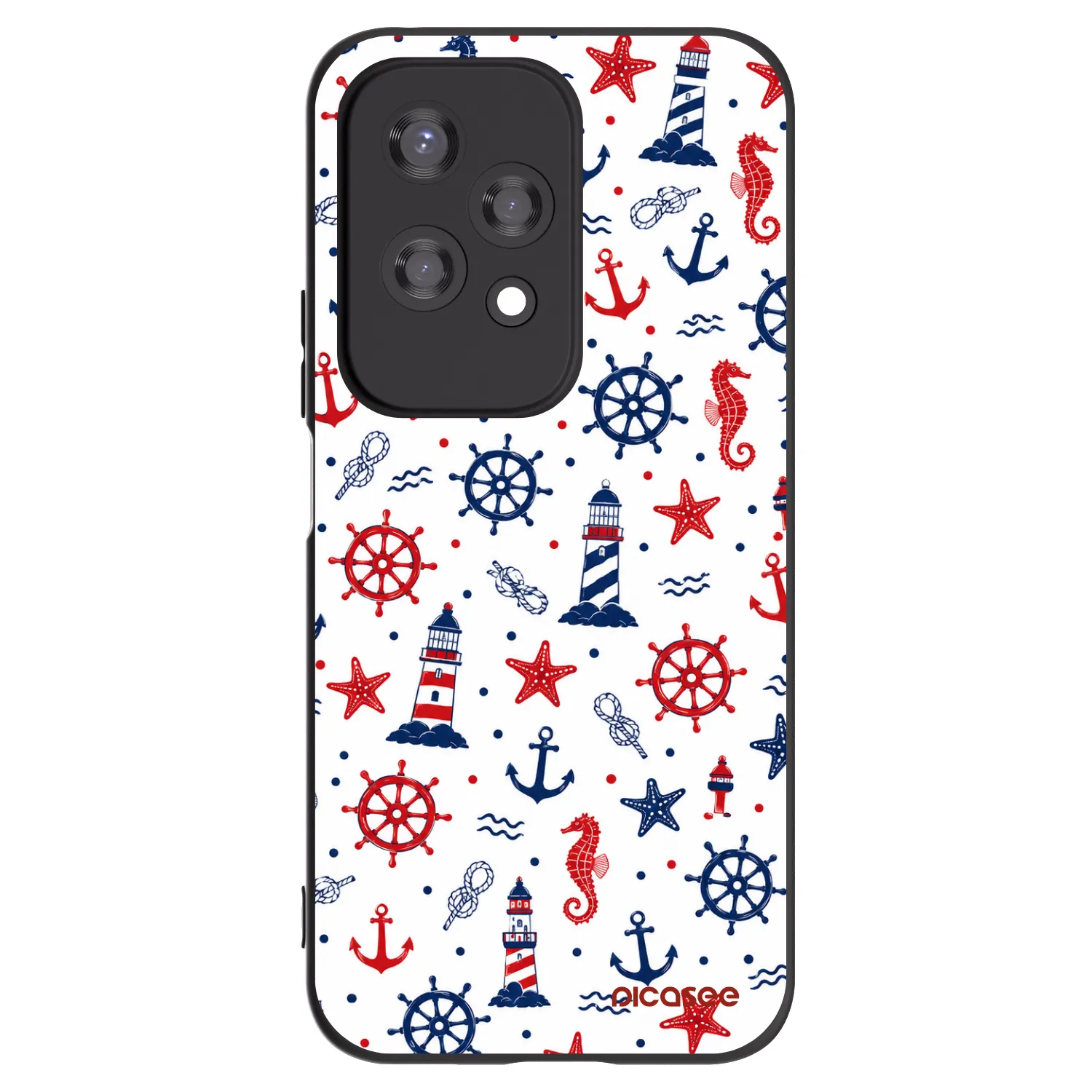 Picasee silikonový černý obal pro Honor 200 Lite - Sailor Vibes