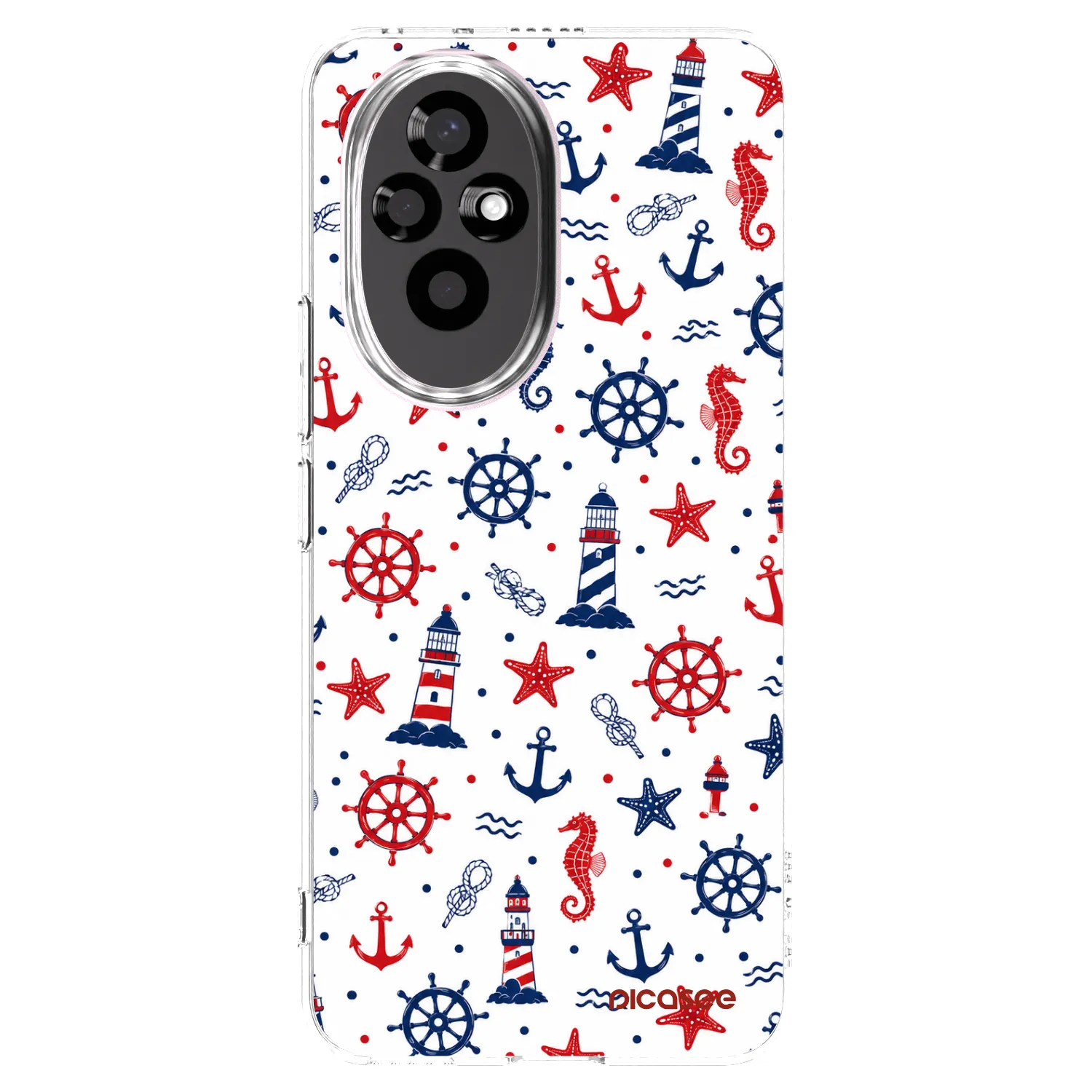 Picasee silikonový průhledný obal pro Honor 200 Pro 5G - Sailor Vibes