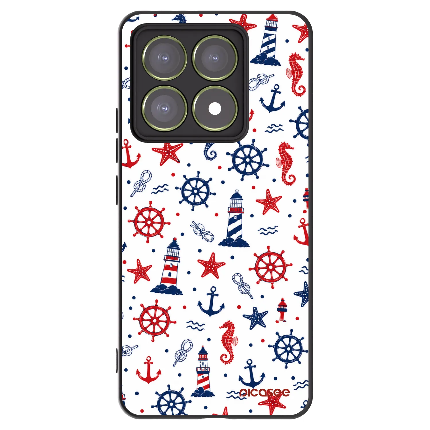Picasee silikonový černý obal pro Xiaomi 14T - Sailor Vibes