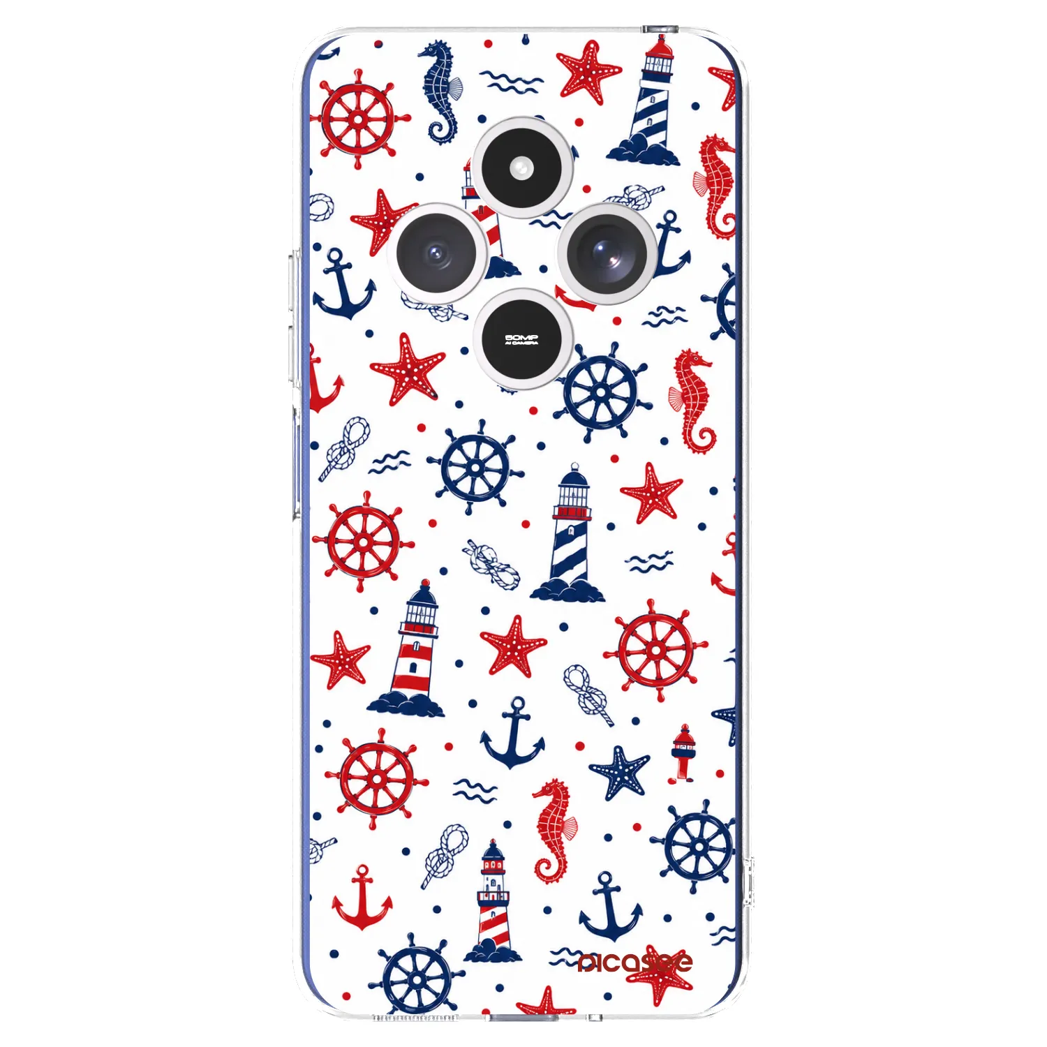 Picasee silikonový průhledný obal pro Xiaomi Redmi 14C - Sailor Vibes