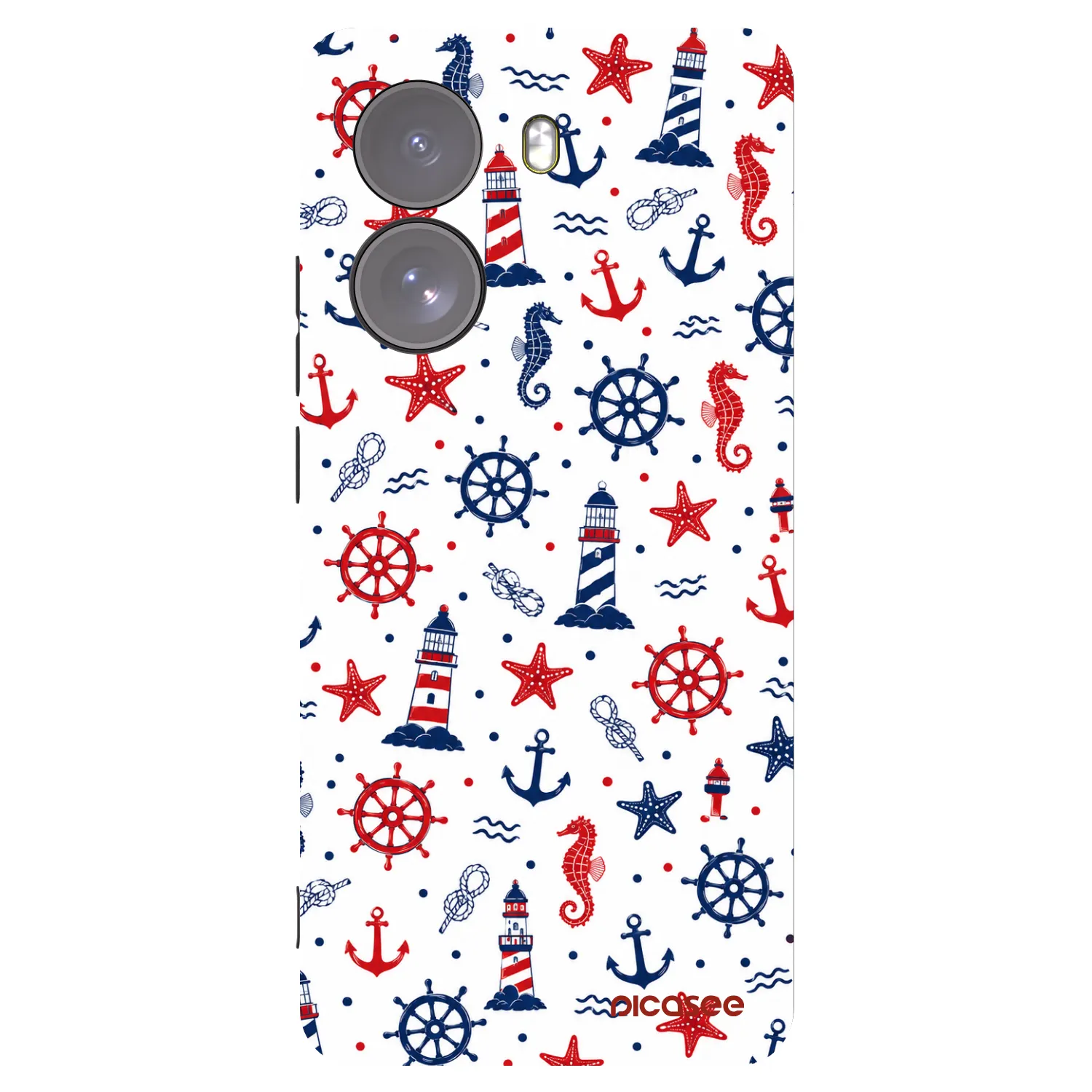 Picasee silikonový černý obal pro Xiaomi Poco X7 - Sailor Vibes