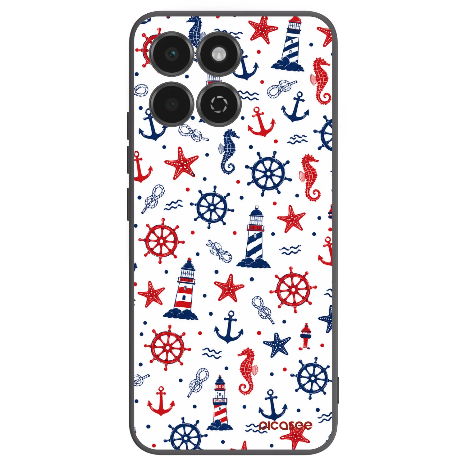 Picasee silikonový černý obal pro Honor 200 Smart 5G - Sailor Vibes