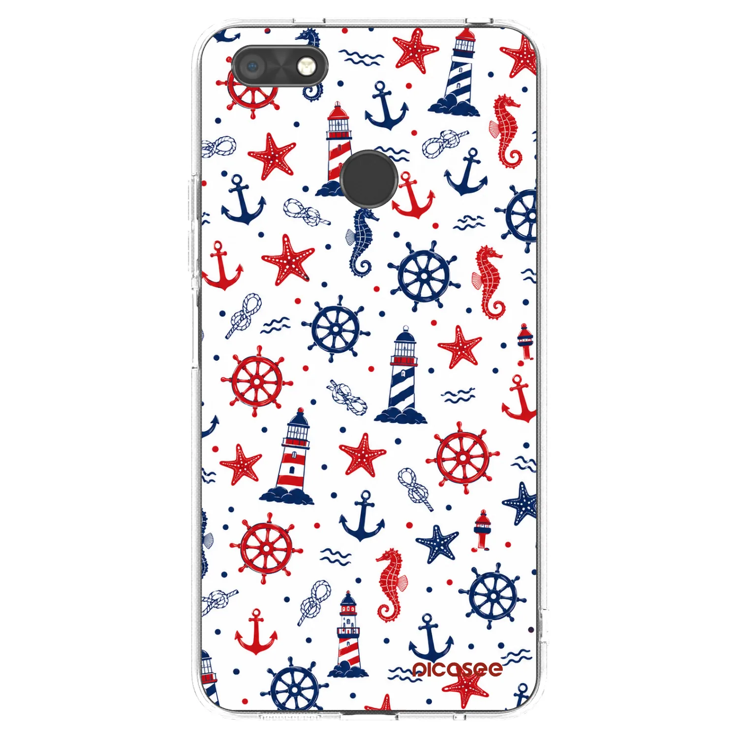 Picasee silikonový průhledný obal pro Huawei P9 Lite Mini - Sailor Vibes