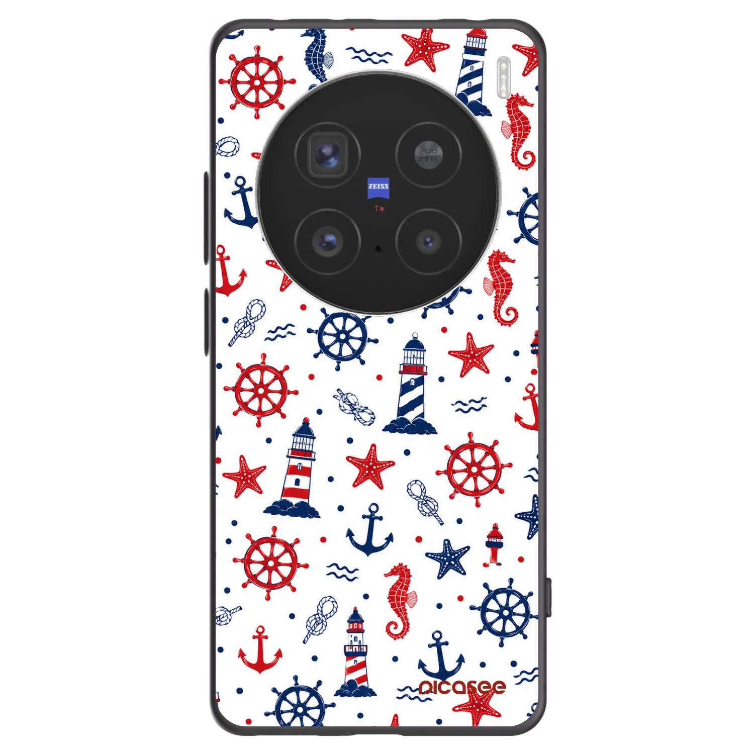 Picasee silikonový černý obal pro Vivo X200 Pro - Sailor Vibes