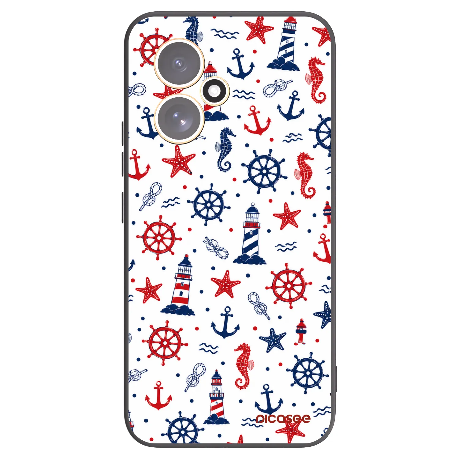 Picasee silikonový černý obal pro Honor 400 5G - Sailor Vibes