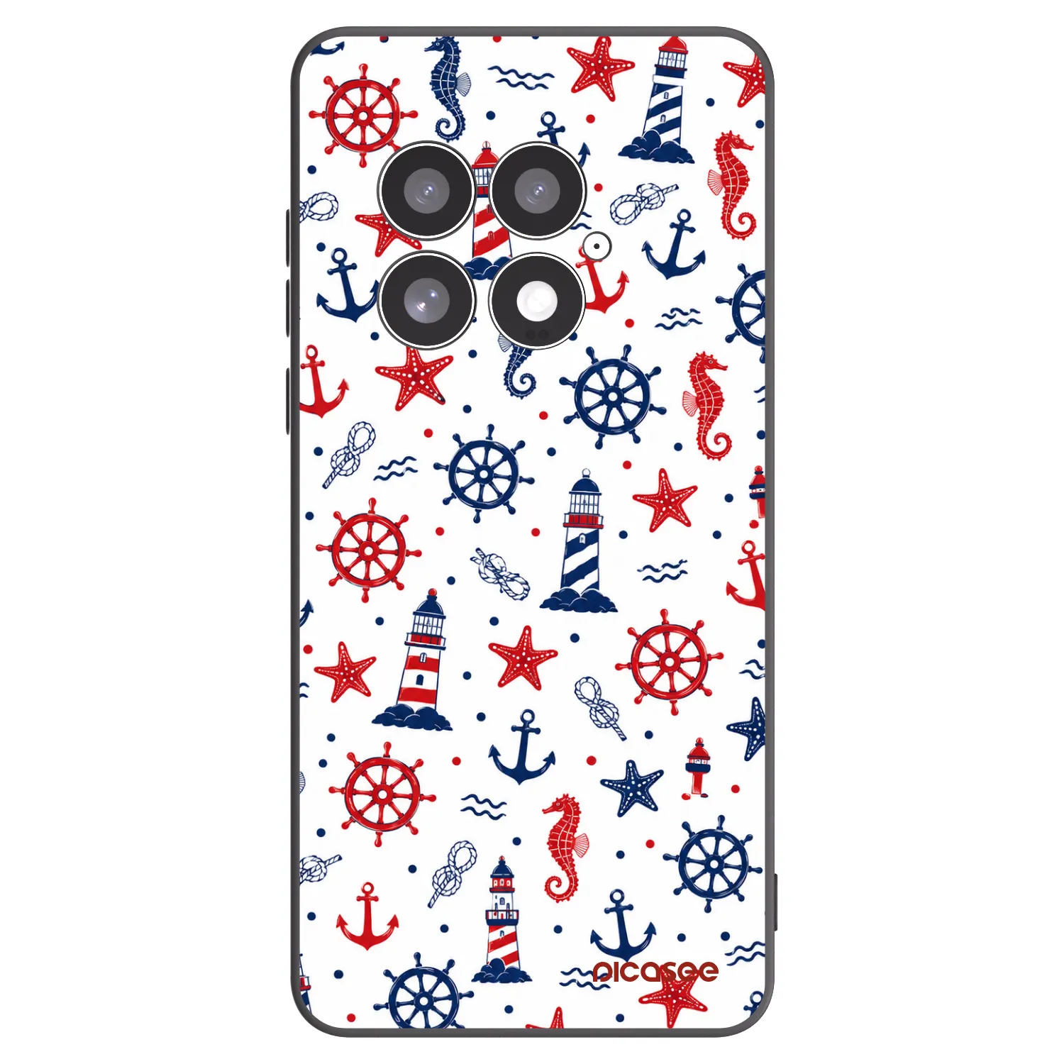 Picasee silikonový černý obal pro OnePlus 13 5G - Sailor Vibes