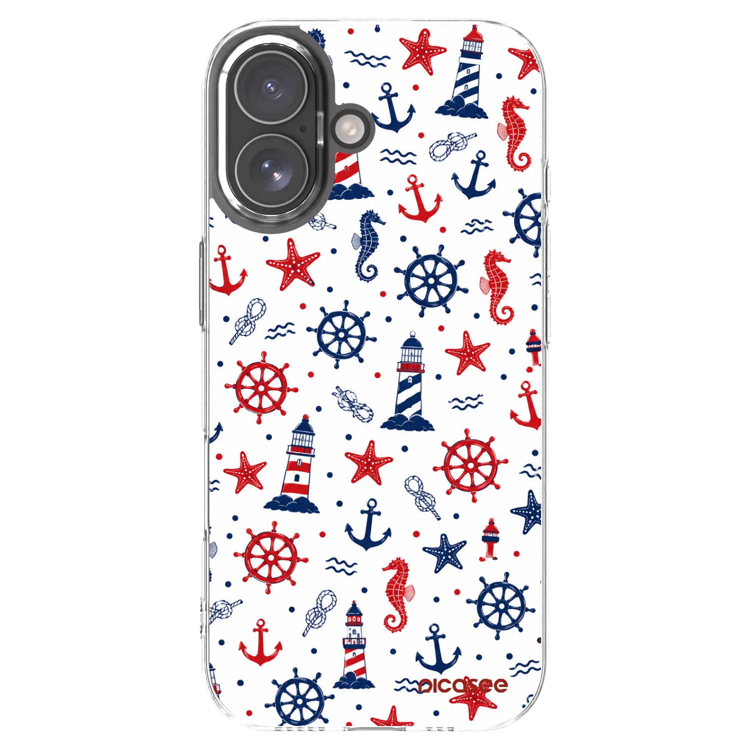 Picasee silikonový průhledný obal pro Apple iPhone 17 - Sailor Vibes