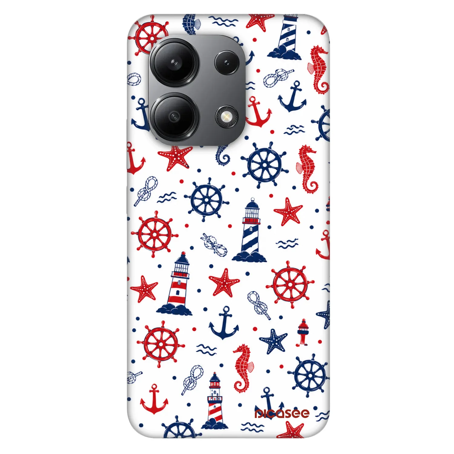 Picasee Fashion Case pro Xiaomi Redmi Note 13 4G - Sailor Vibes
