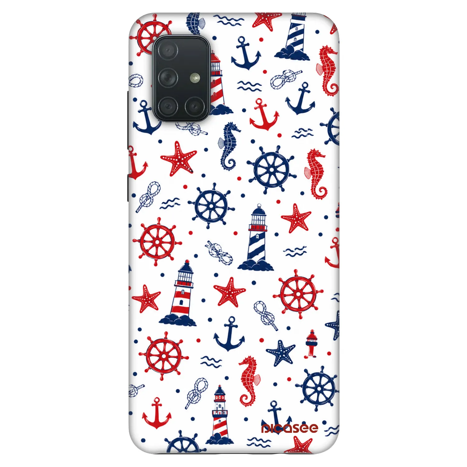 Picasee Fashion Case pro Samsung Galaxy A71 A715F - Sailor Vibes