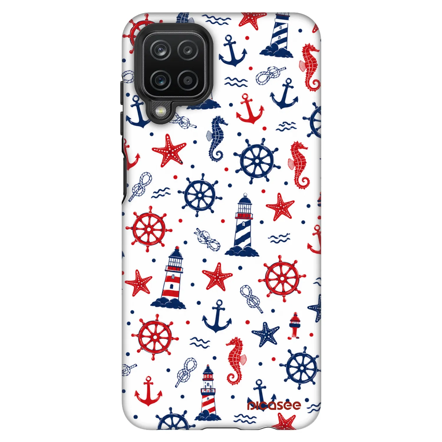 Picasee Fashion Case pro Samsung Galaxy A12 A125F - Sailor Vibes