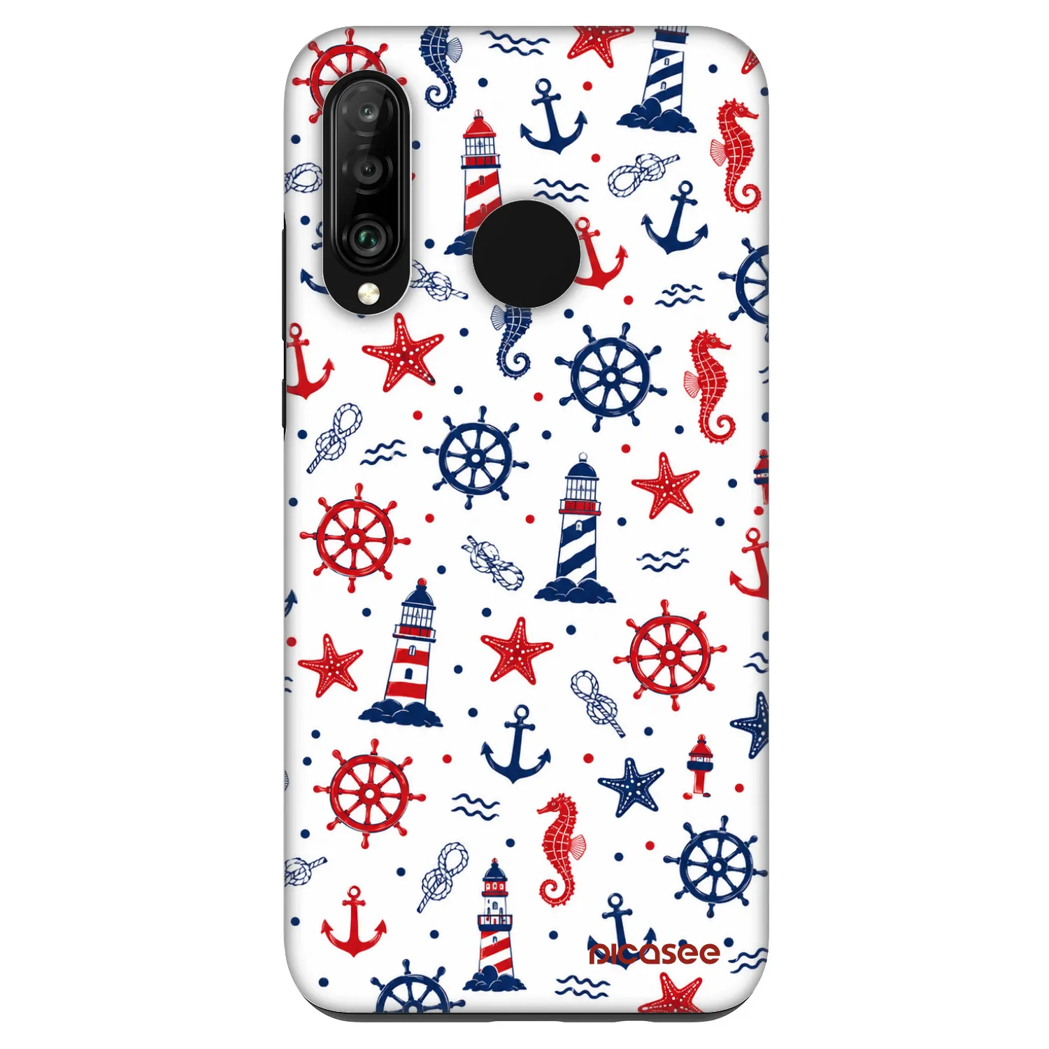 Picasee Fashion Case pro Huawei P30 Lite - Sailor Vibes