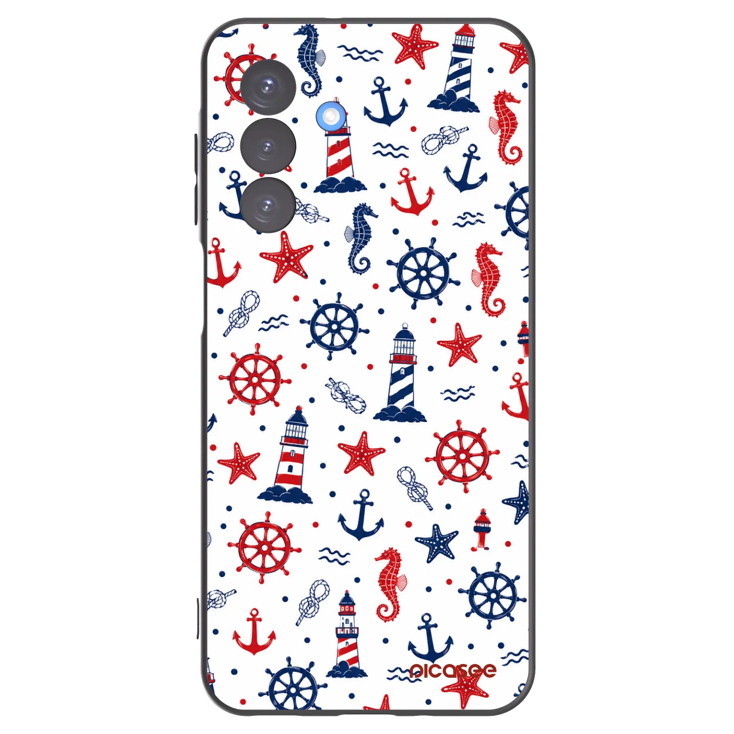 Picasee silikonový černý obal pro Samsung Galaxy A17 5G - Sailor Vibes