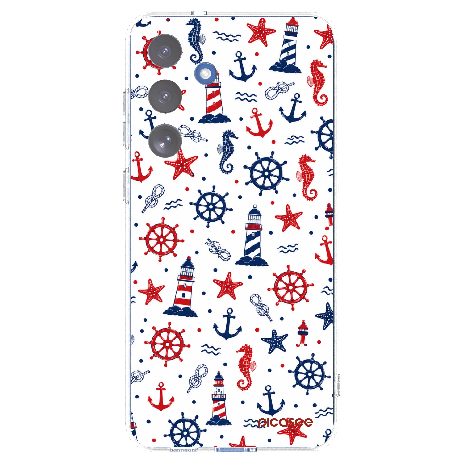 Picasee silikonový průhledný obal pro Samsung Galaxy S25 FE 5G - Sailor Vibes