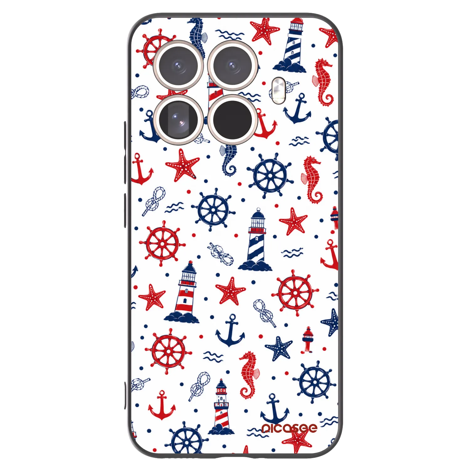 Picasee silikonový černý obal pro Xiaomi 15T Pro - Sailor Vibes