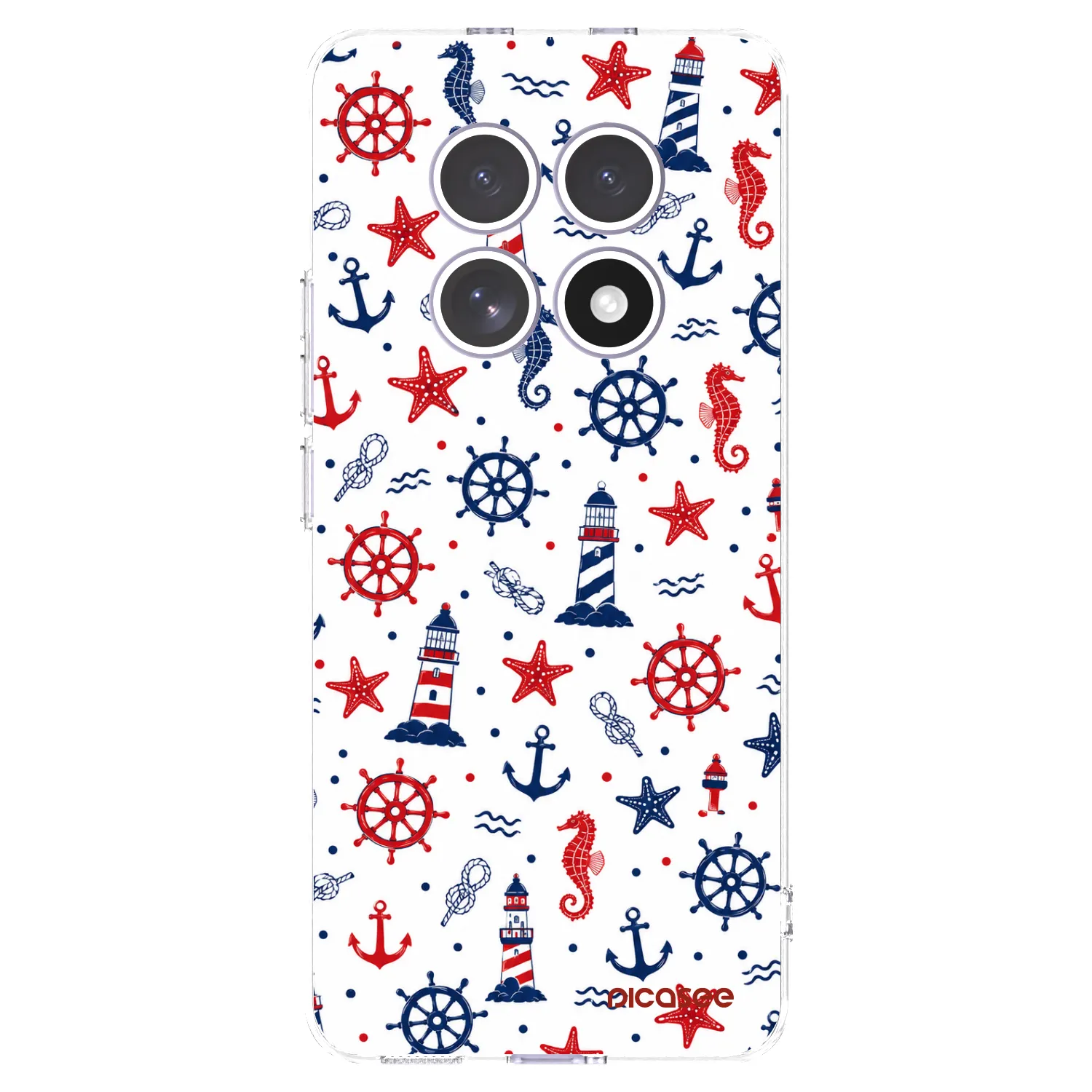 Picasee silikonový průhledný obal pro Xiaomi Redmi Note 15 - Sailor Vibes