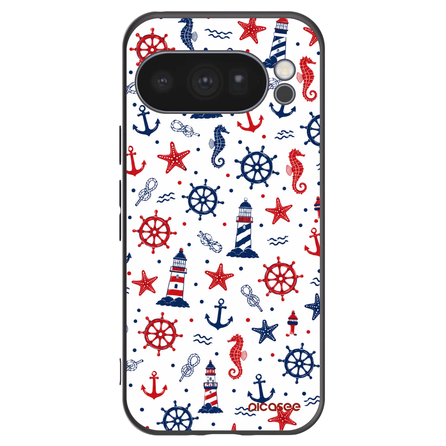 Picasee silikonový černý obal pro Google Pixel 10 Pro - Sailor Vibes