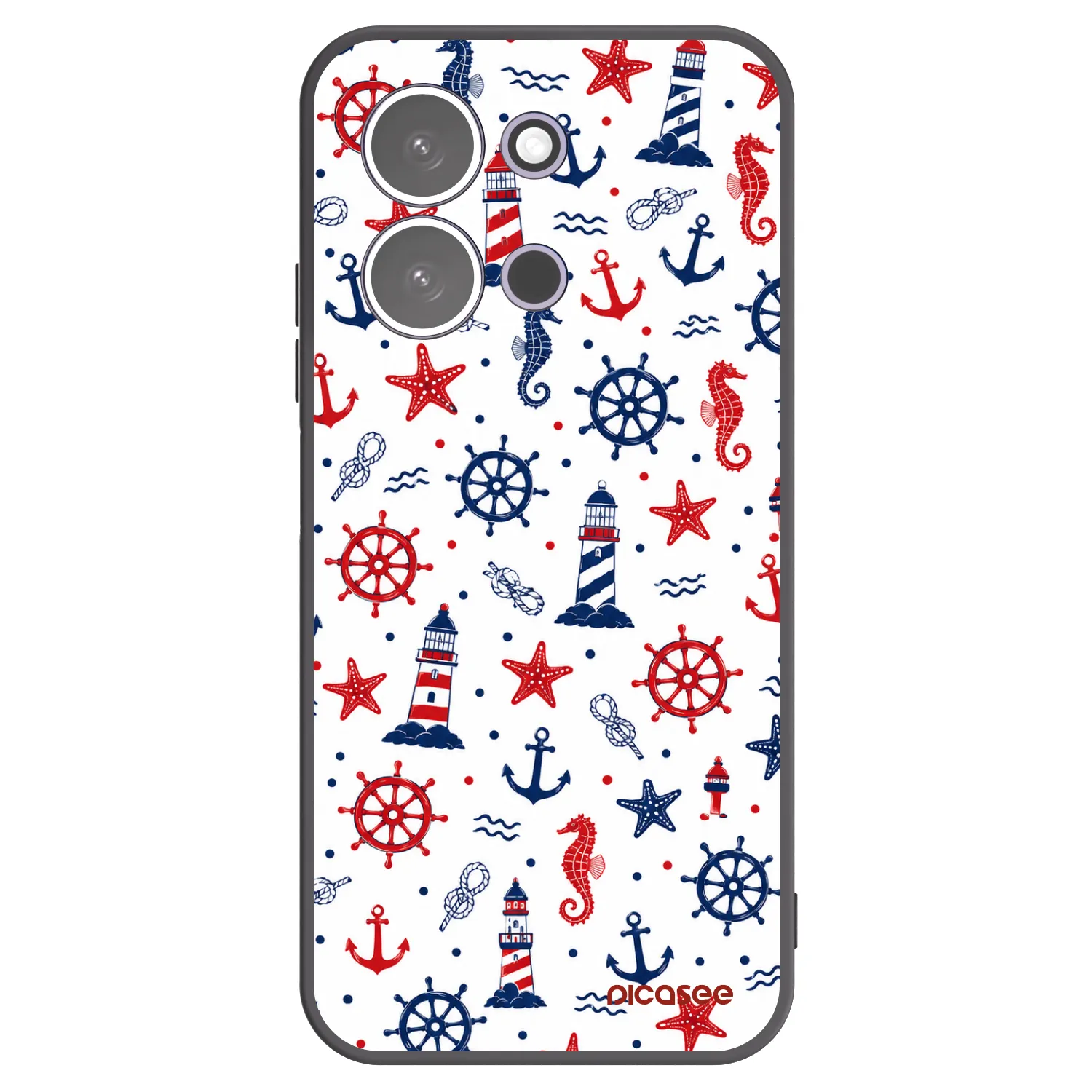 Picasee silikonový černý obal pro Xiaomi Redmi 15C 5G - Sailor Vibes