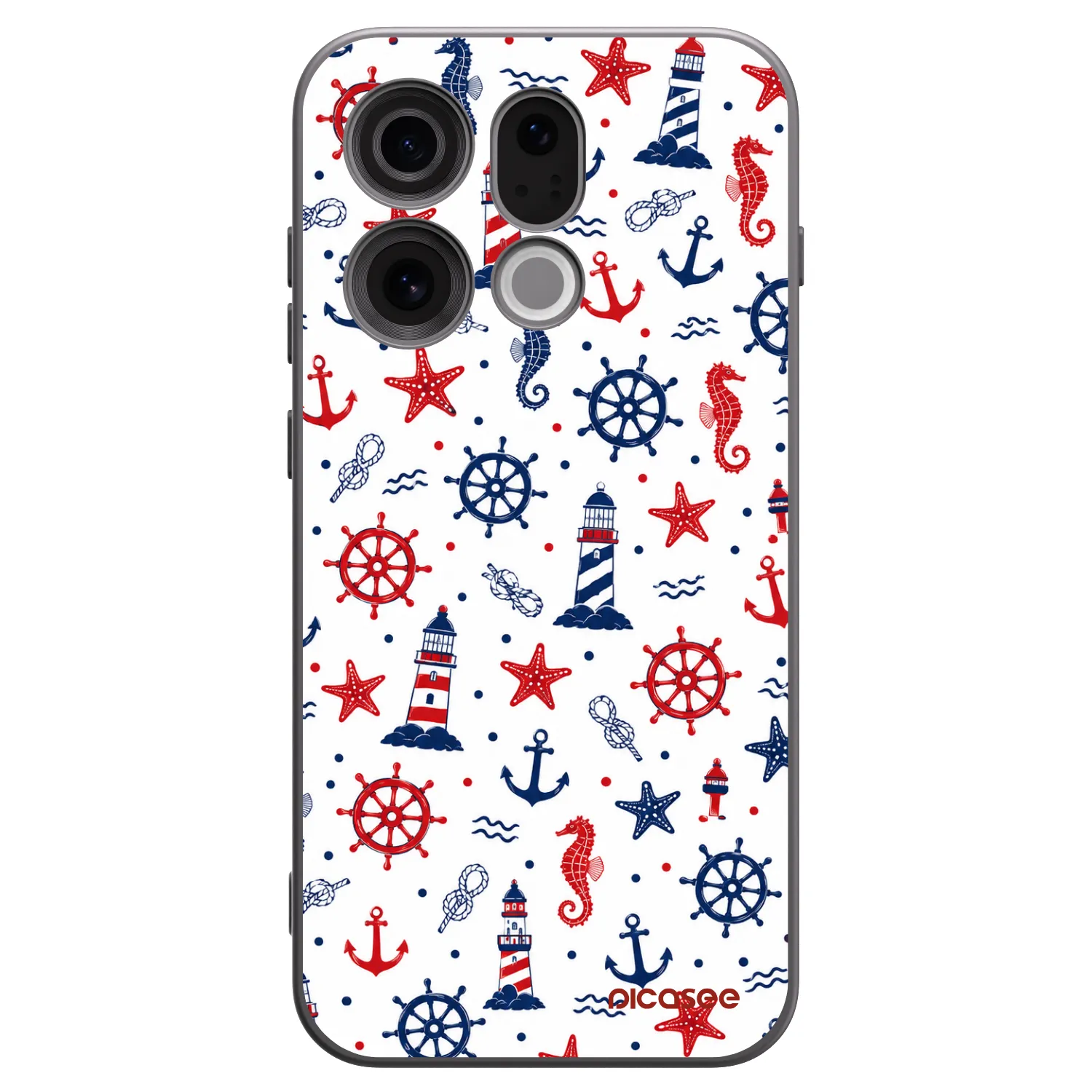 Picasee silikonový černý obal pro OPPO Find X9 - Sailor Vibes