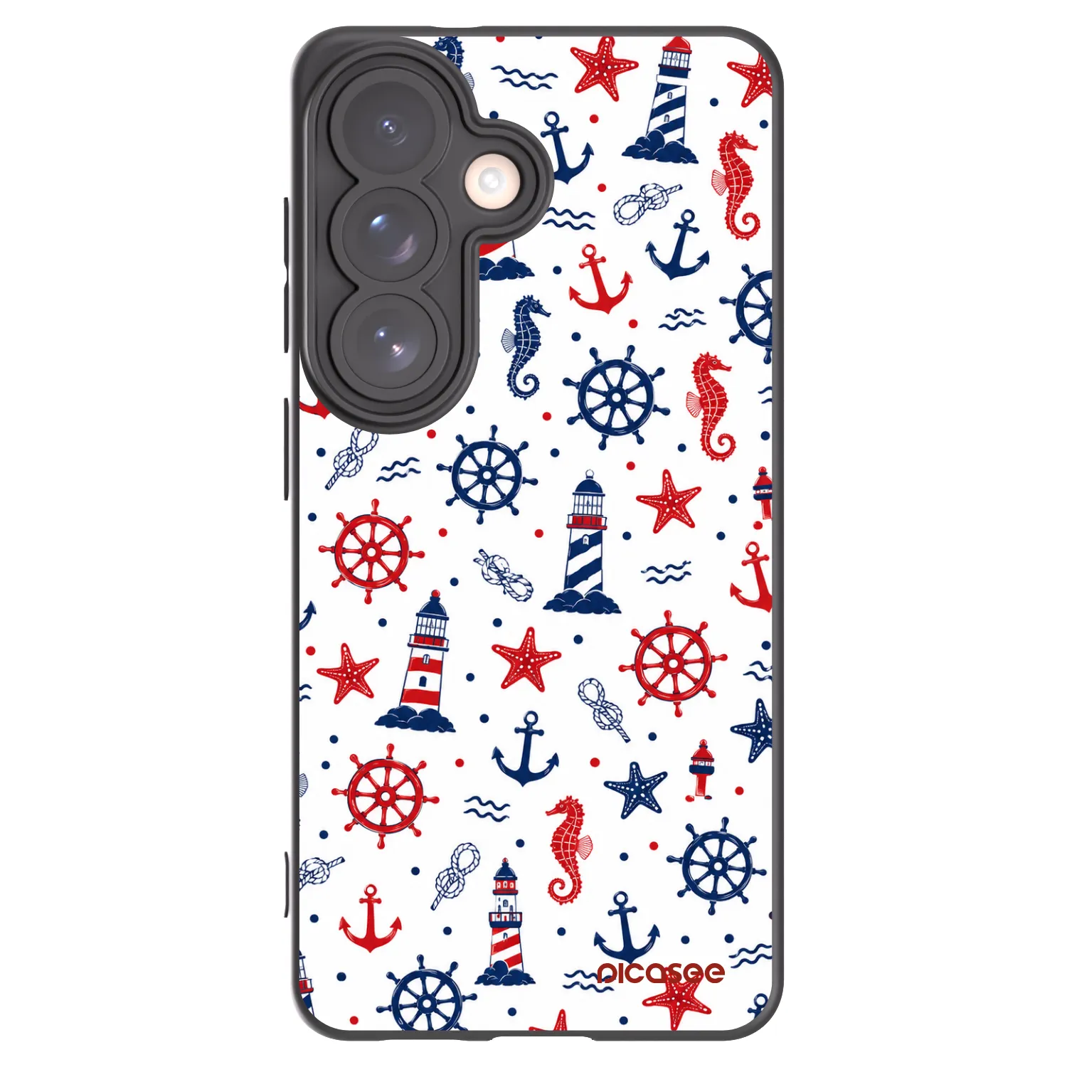 Picasee silikonový černý obal pro Samsung Galaxy S26 - Sailor Vibes
