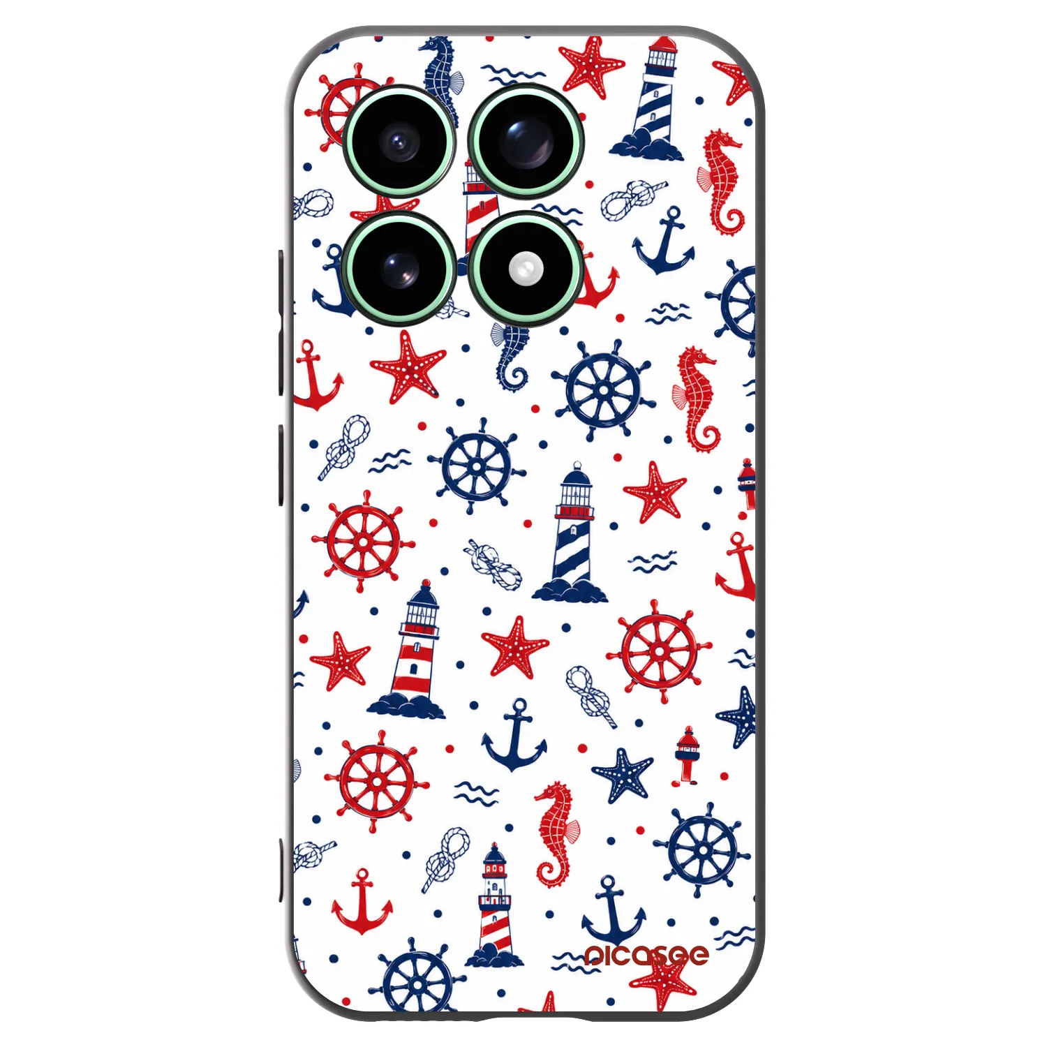 Picasee silikonový černý obal pro Xiaomi 17 - Sailor Vibes